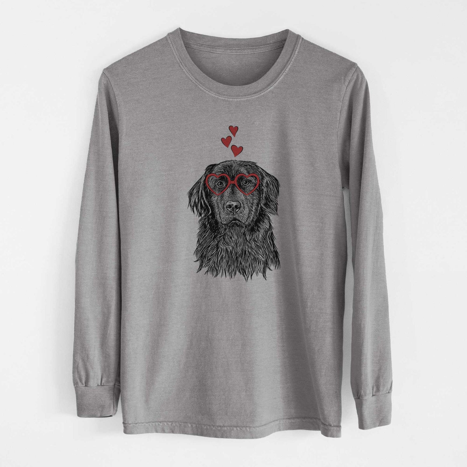 Valentine Jinx the Newfoundland - Heavyweight 100% Cotton Long Sleeve