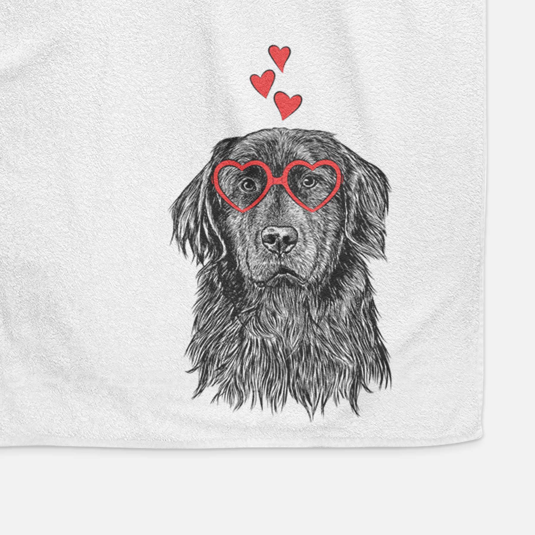 Jinx the Newfoundland Decorative Hand Towel