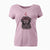 Valentine Jinx the Newfoundland - Women's V-neck Shirt