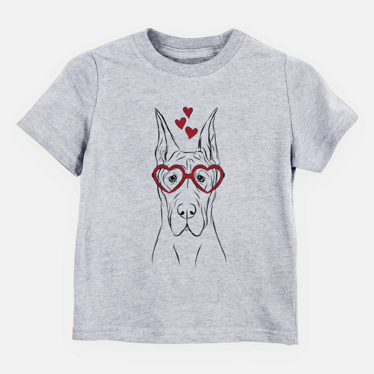 Valentine Jude the Great Dane - Kids/Youth/Toddler Shirt