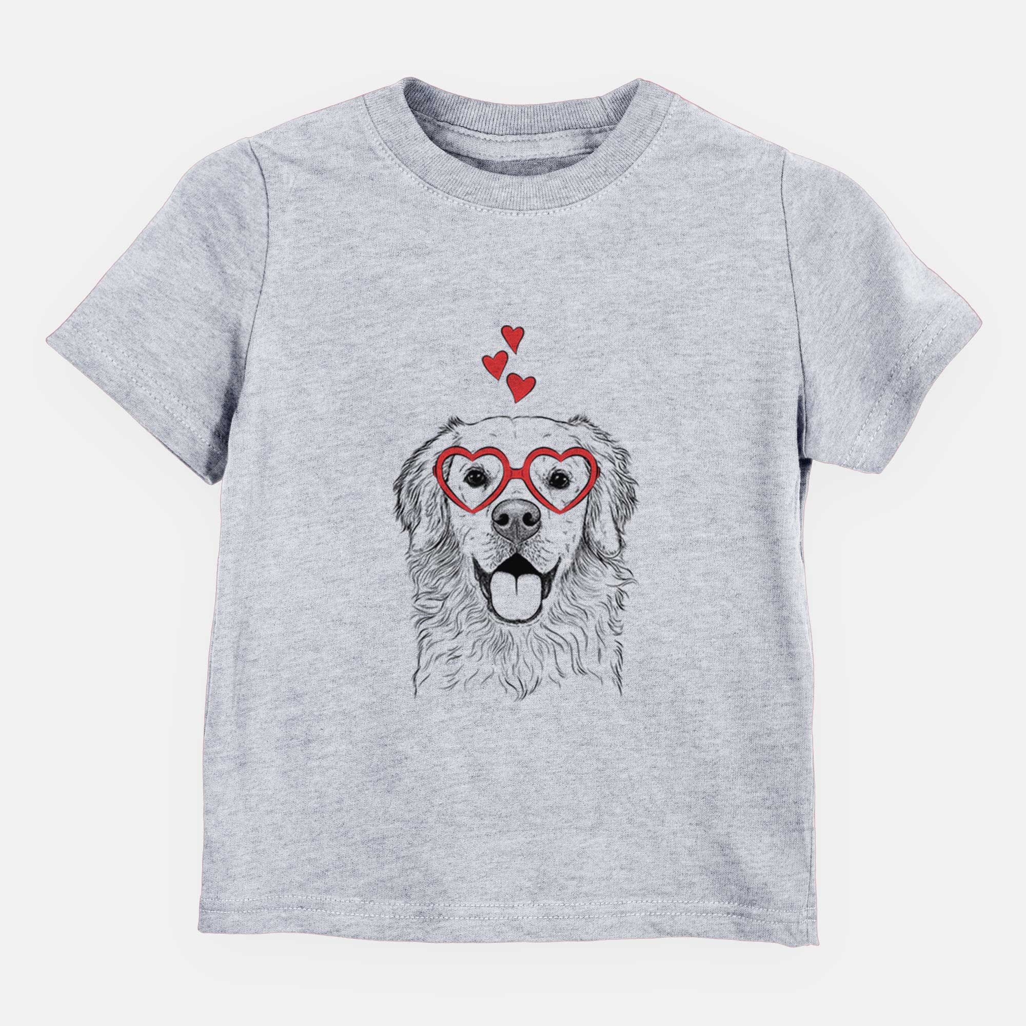 Valentine Juniper the Golden Retriever - Kids/Youth/Toddler Shirt