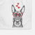 Juno the Belgian Malinois Decorative Hand Towel