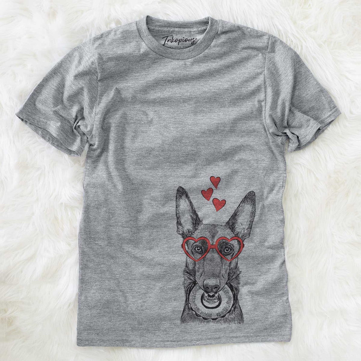 Valentine Juno the Belgian Malinois - Unisex Crewneck