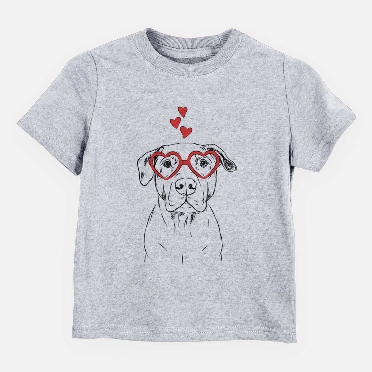 Valentine Kadin the Pitbull - Kids/Youth/Toddler Shirt