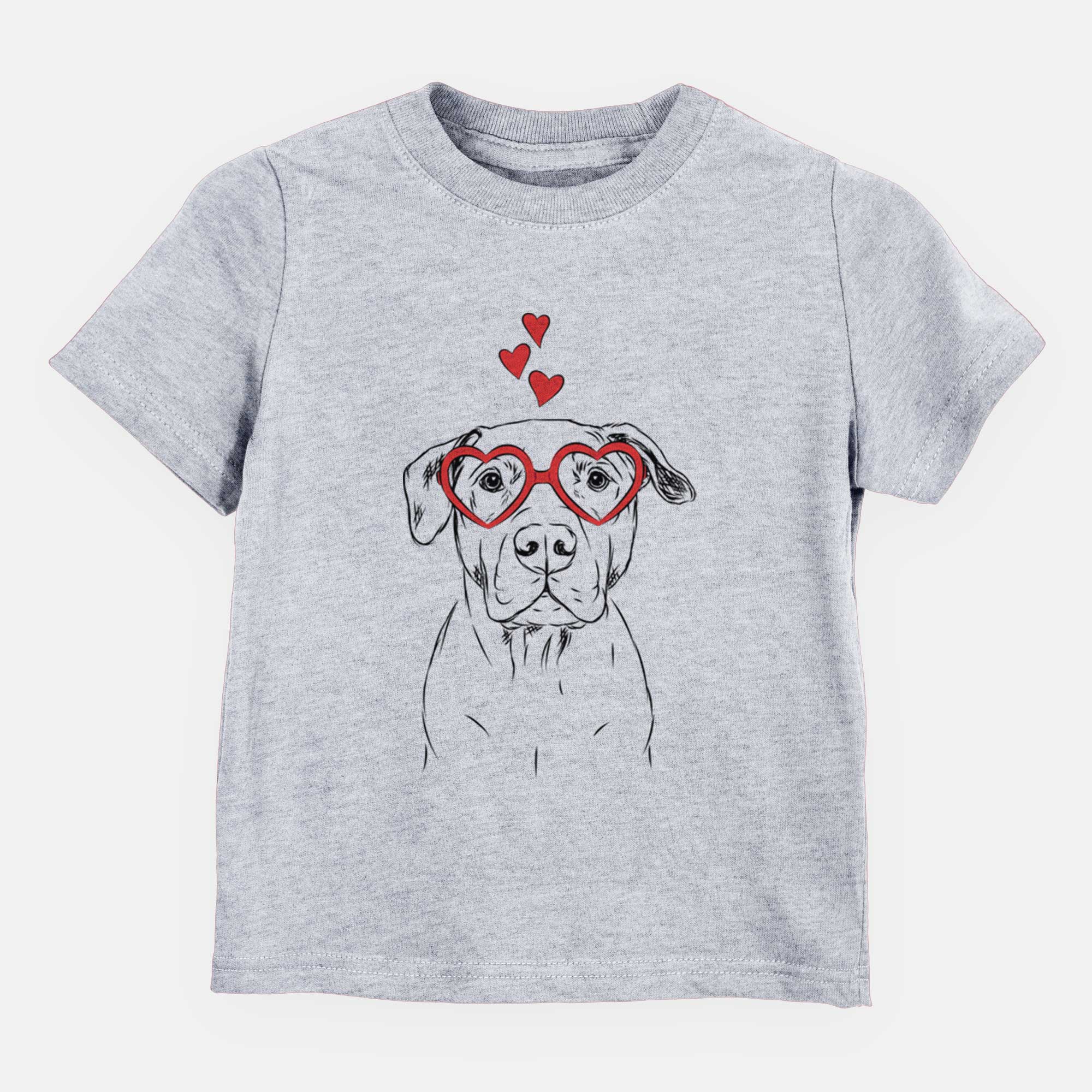 Valentine Kadin the Pitbull - Kids/Youth/Toddler Shirt