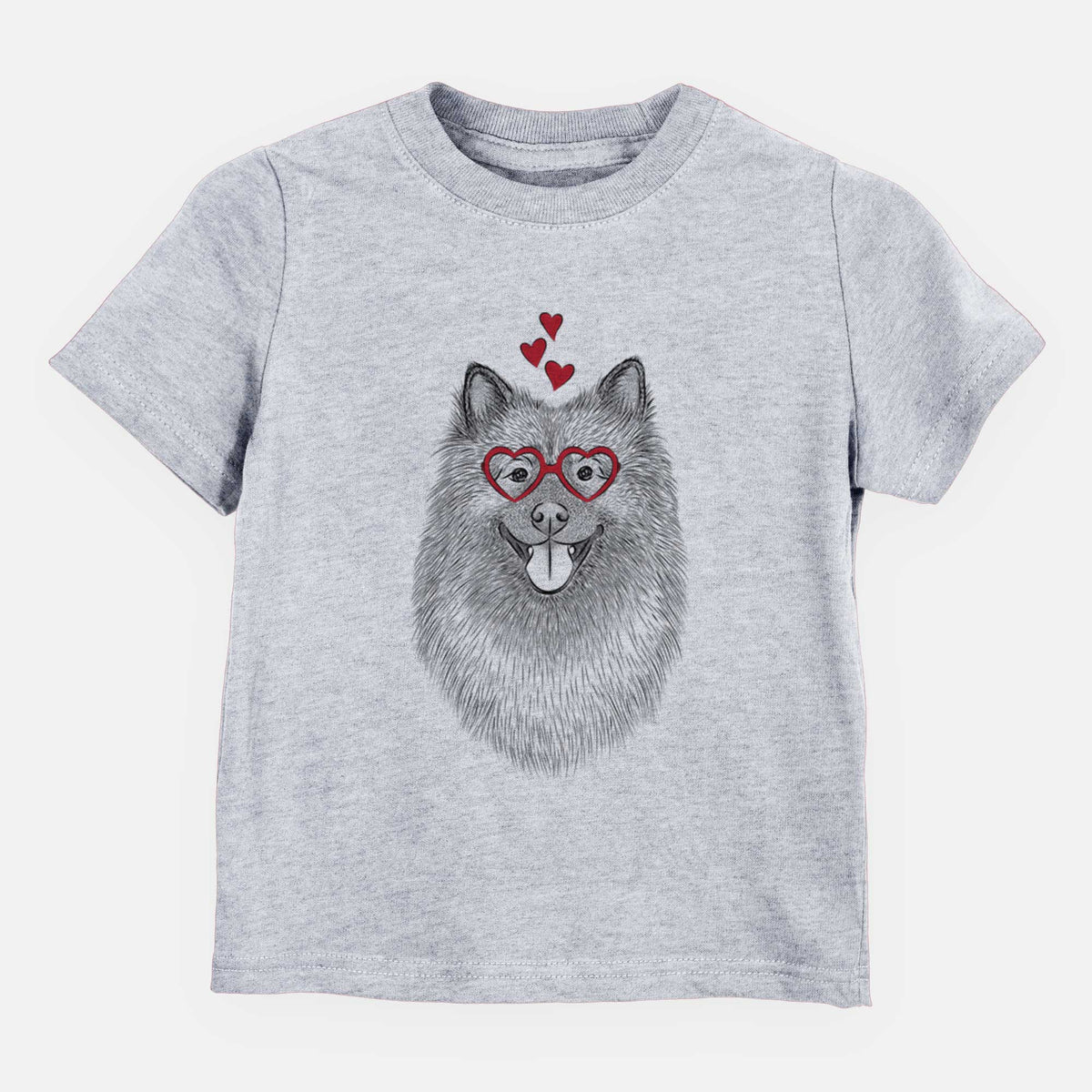 Valentine Kai the Keeshond - Kids/Youth/Toddler Shirt