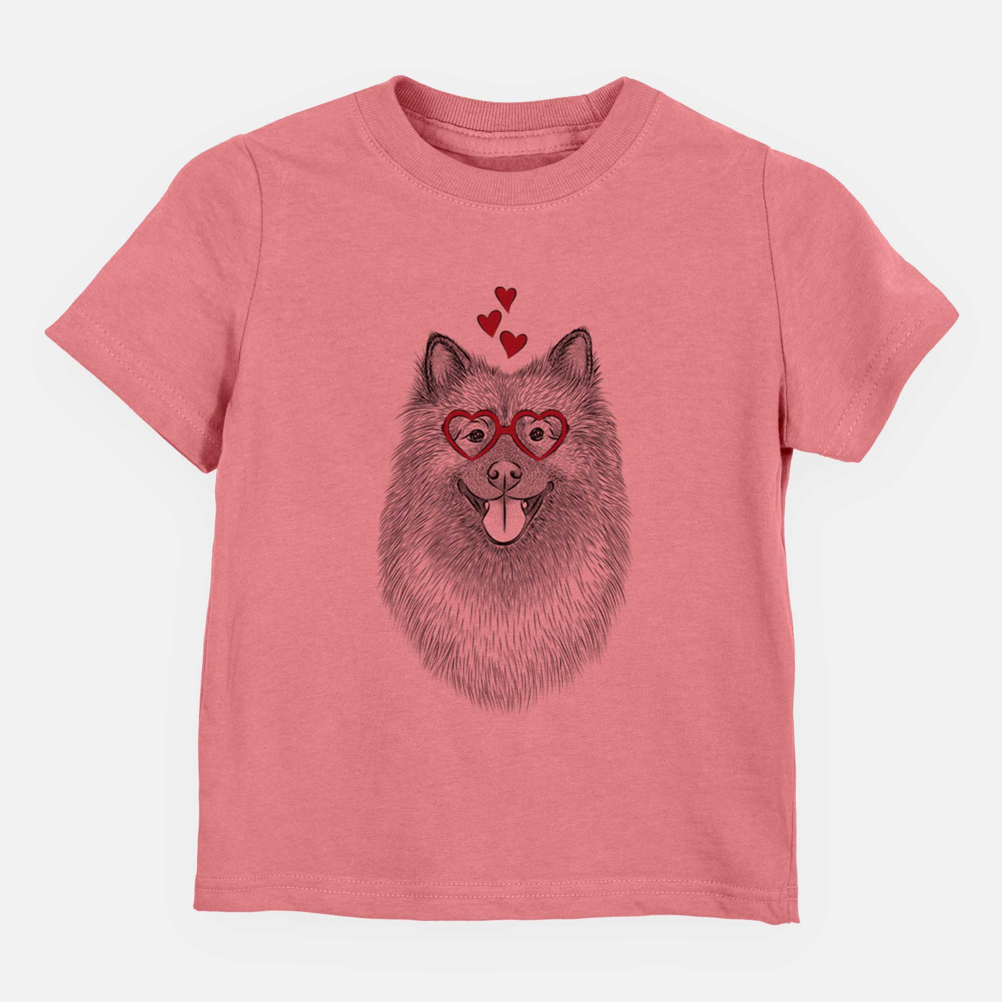 Valentine Kai the Keeshond - Kids/Youth/Toddler Shirt