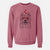 Valentine Kami the West Highland Terrier - Unisex Pigment Dyed Crew Sweatshirt