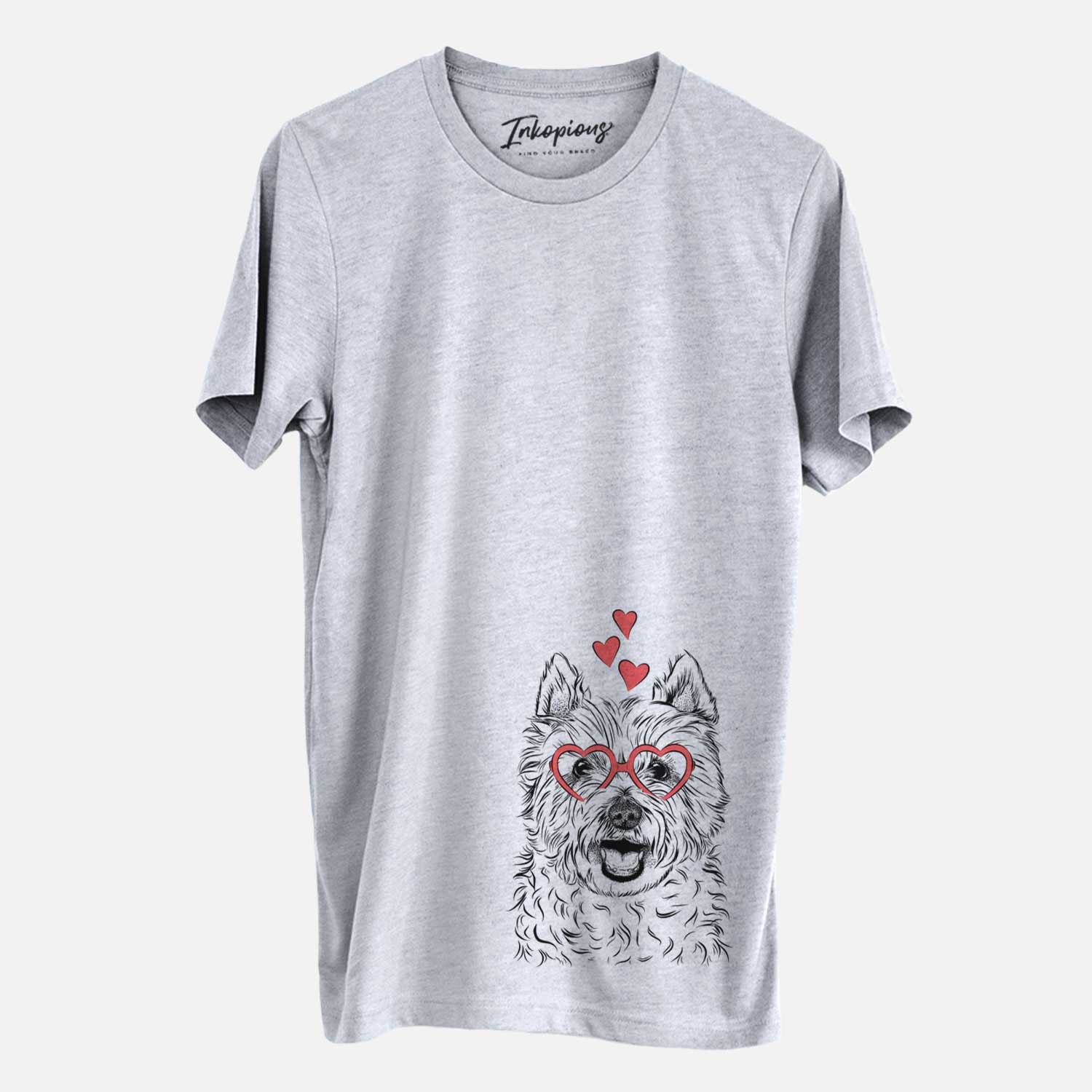 Valentine Kami the West Highland Terrier - Unisex Crewneck