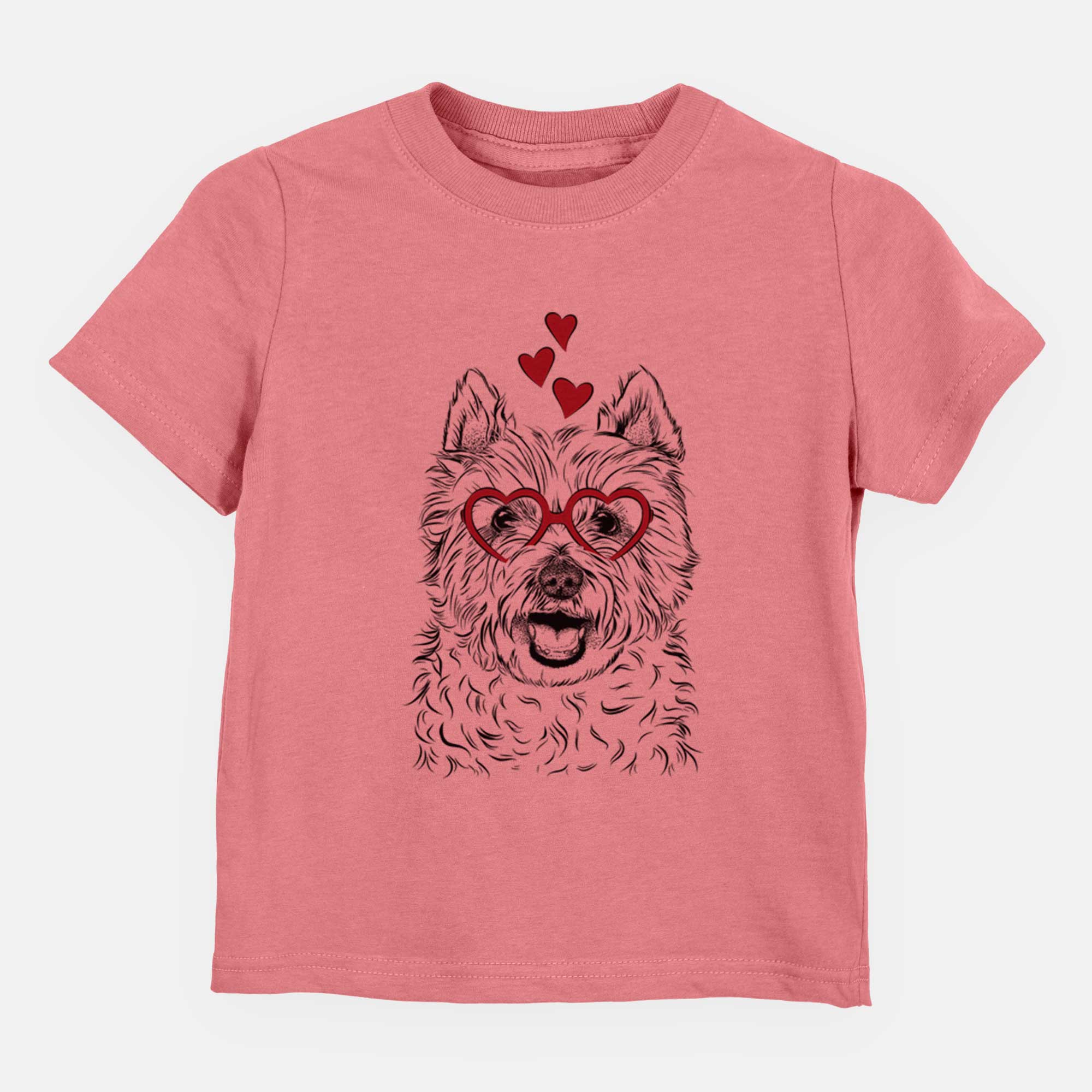 Valentine Kami the West Highland Terrier - Kids/Youth/Toddler Shirt