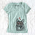 Valentine Kasia the Norwegian Elkhound - Women's V-neck Shirt