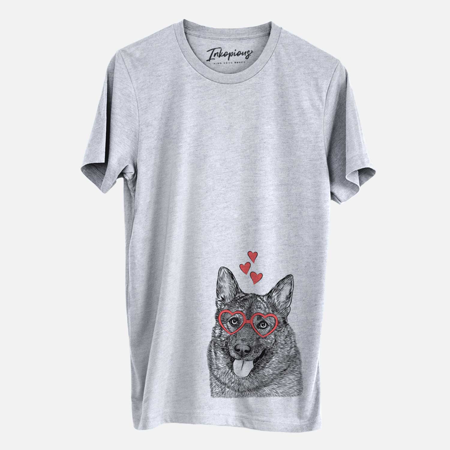 Valentine Kasia the Norwegian Elkhound - Unisex Crewneck