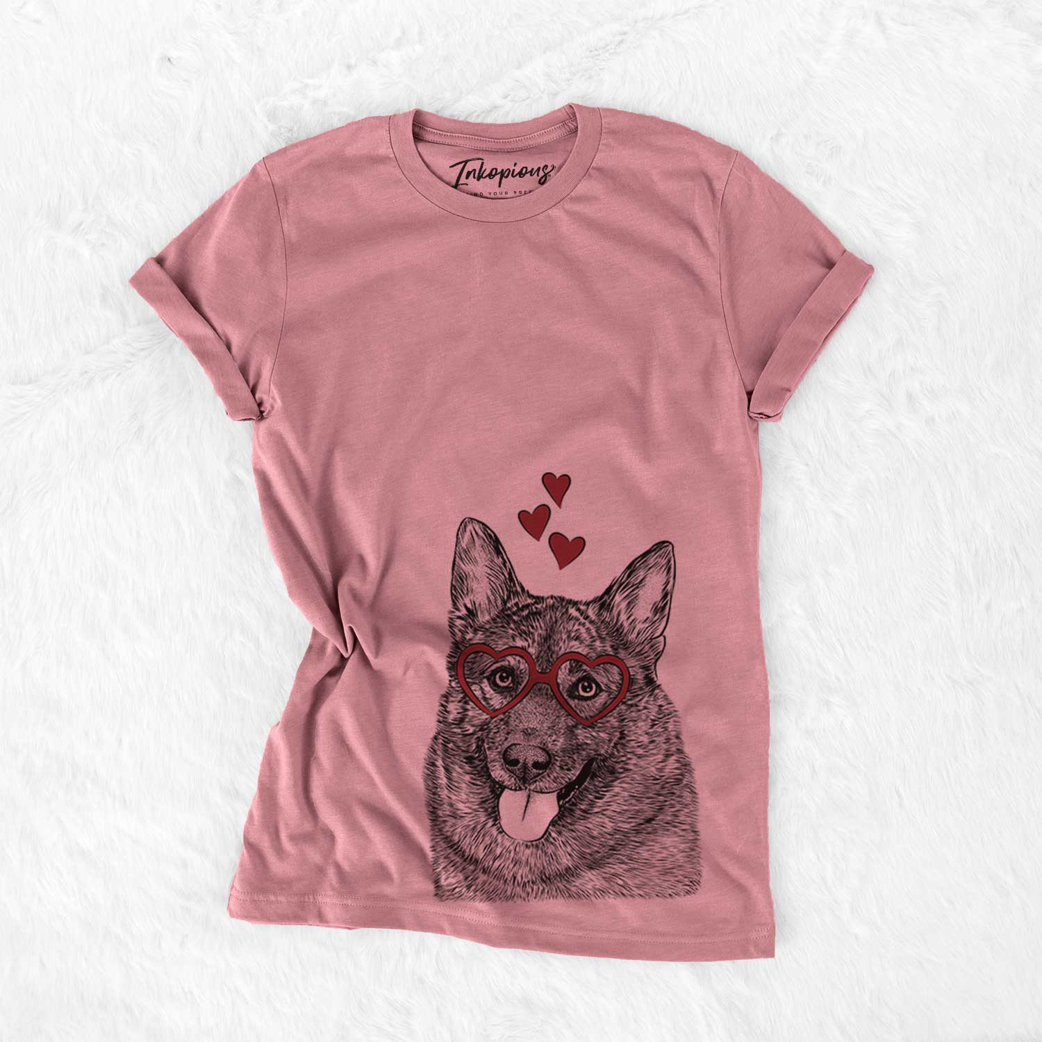 Kasia the Norwegian Elkhound - Bella Canvas Unisex Crewneck