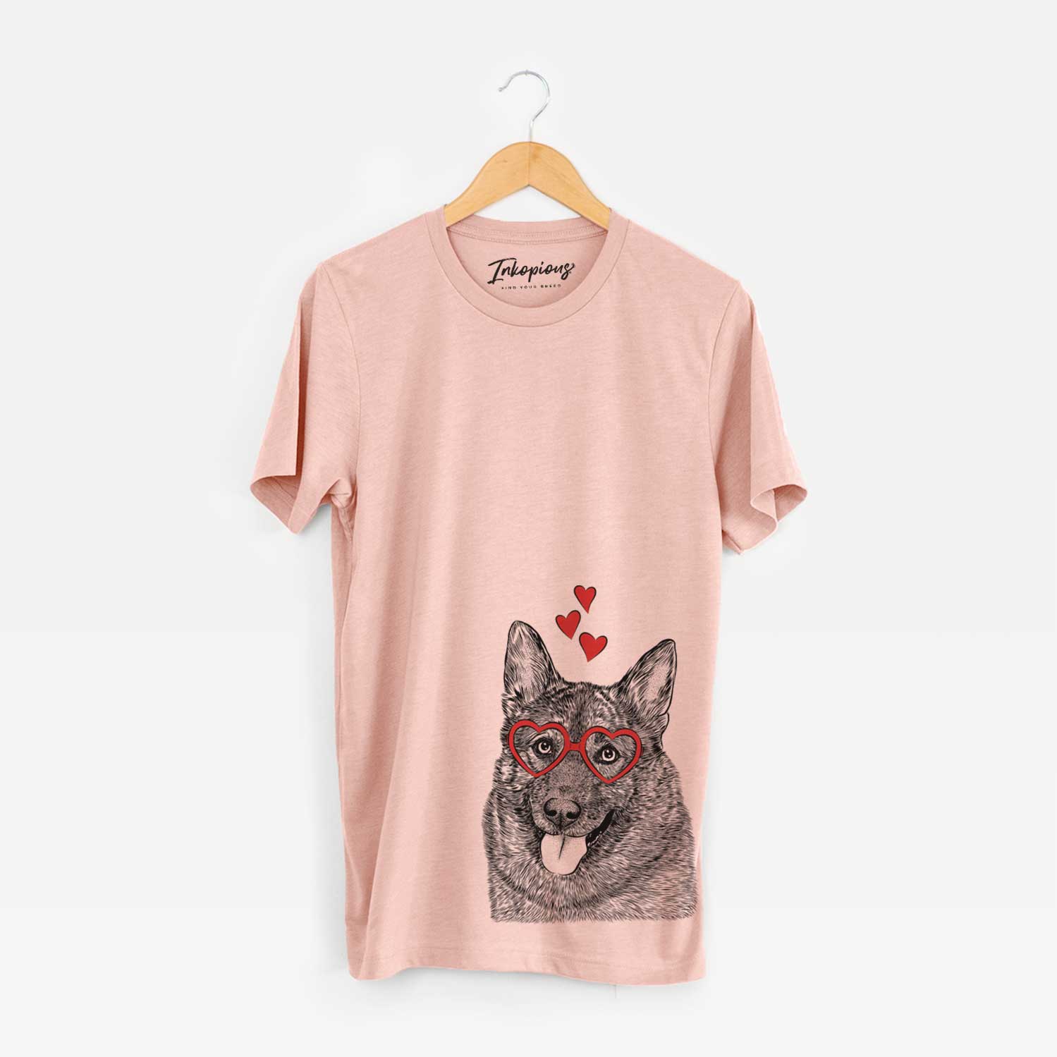 Valentine Kasia the Norwegian Elkhound - Unisex Crewneck