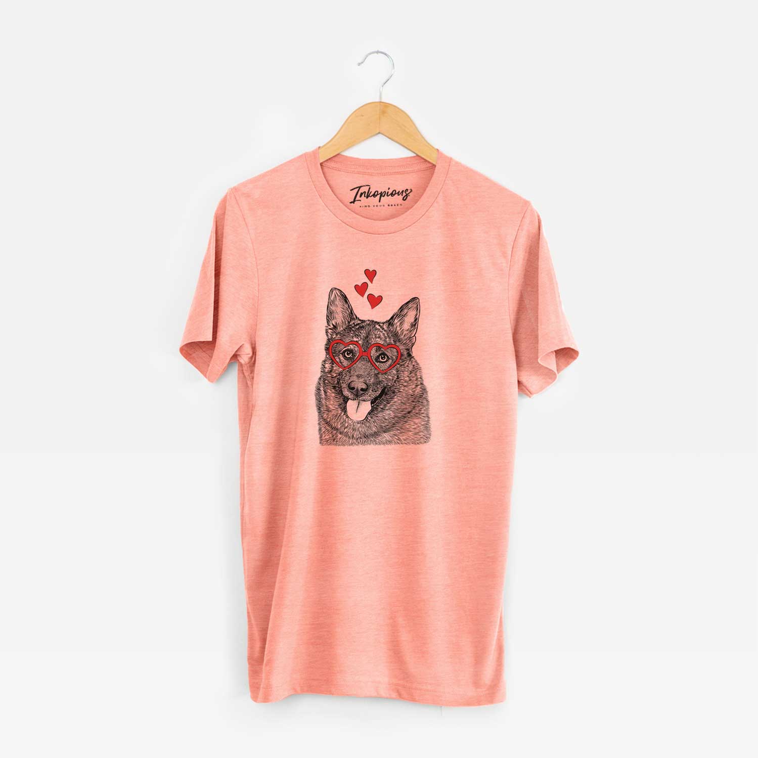 Valentine Kasia the Norwegian Elkhound - Unisex Crewneck