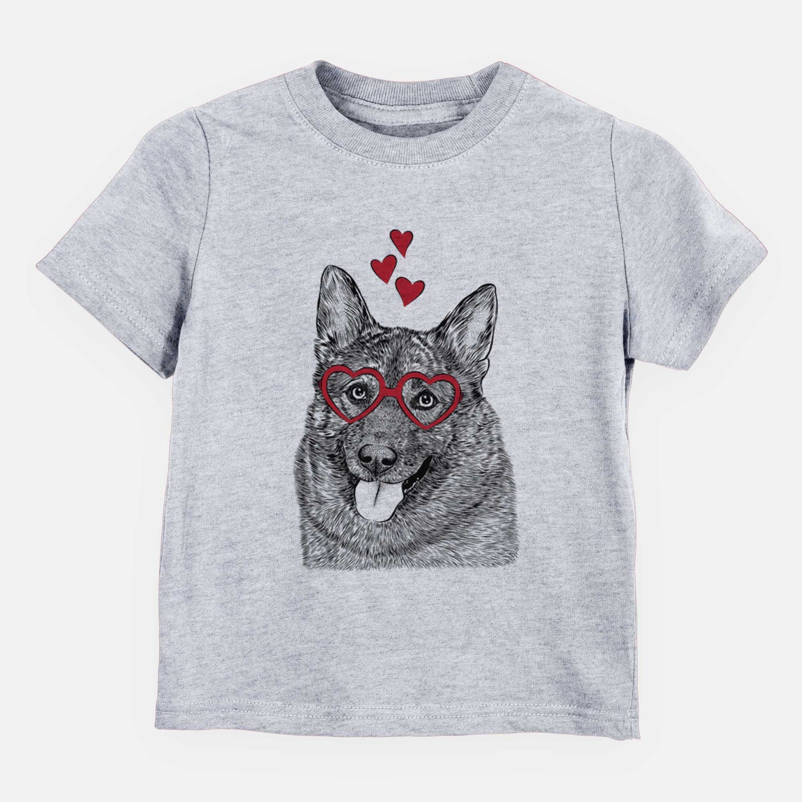 Valentine Kasia the Norwegian Elkhound - Kids/Youth/Toddler Shirt