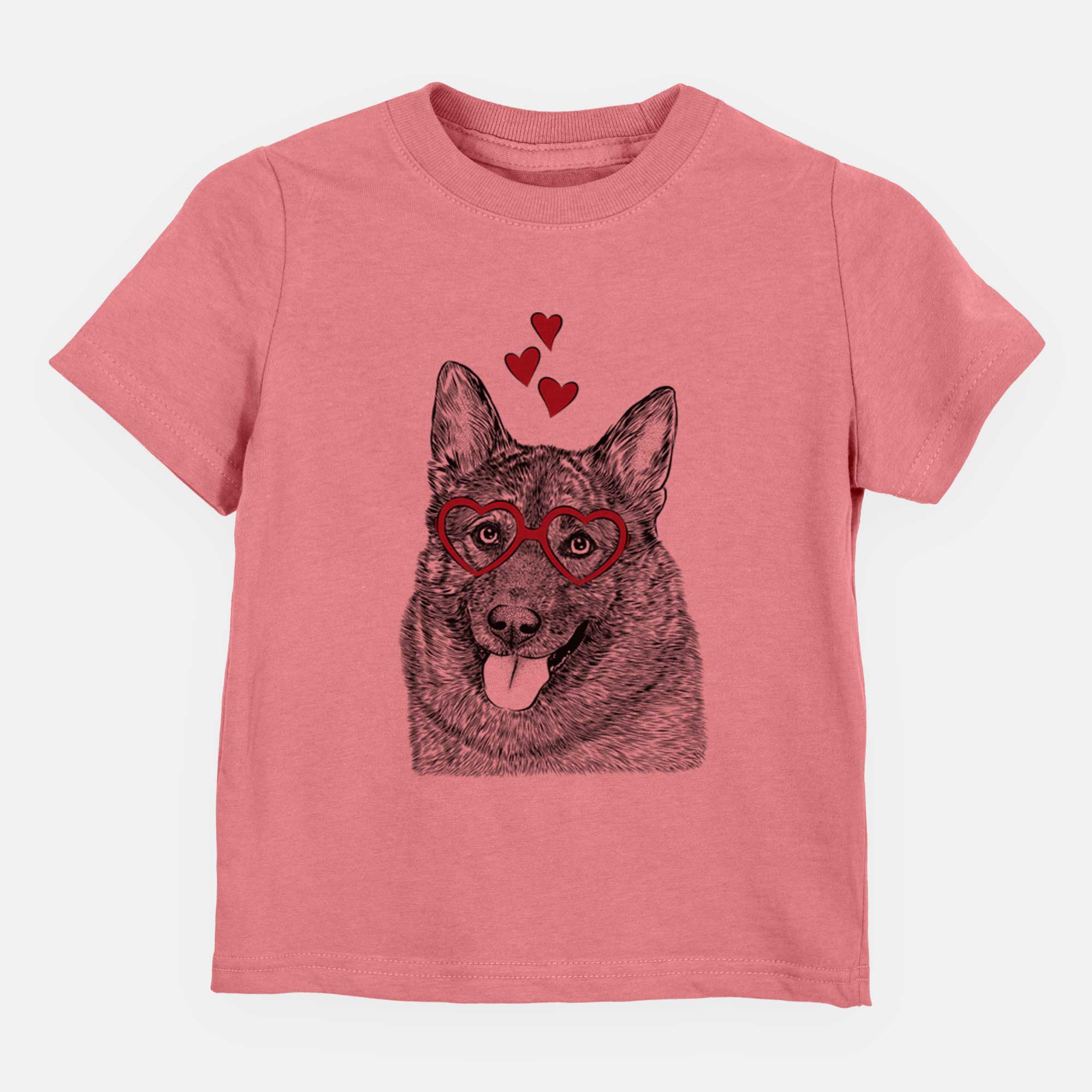 Valentine Kasia the Norwegian Elkhound - Kids/Youth/Toddler Shirt