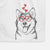 Kaskae the Alaskan Malamute Decorative Hand Towel