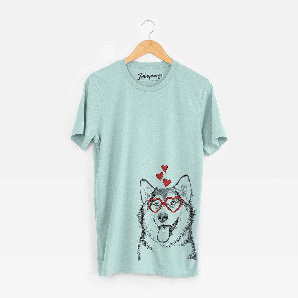 Valentine Kaskae the Alaskan Malamute - Unisex Crewneck