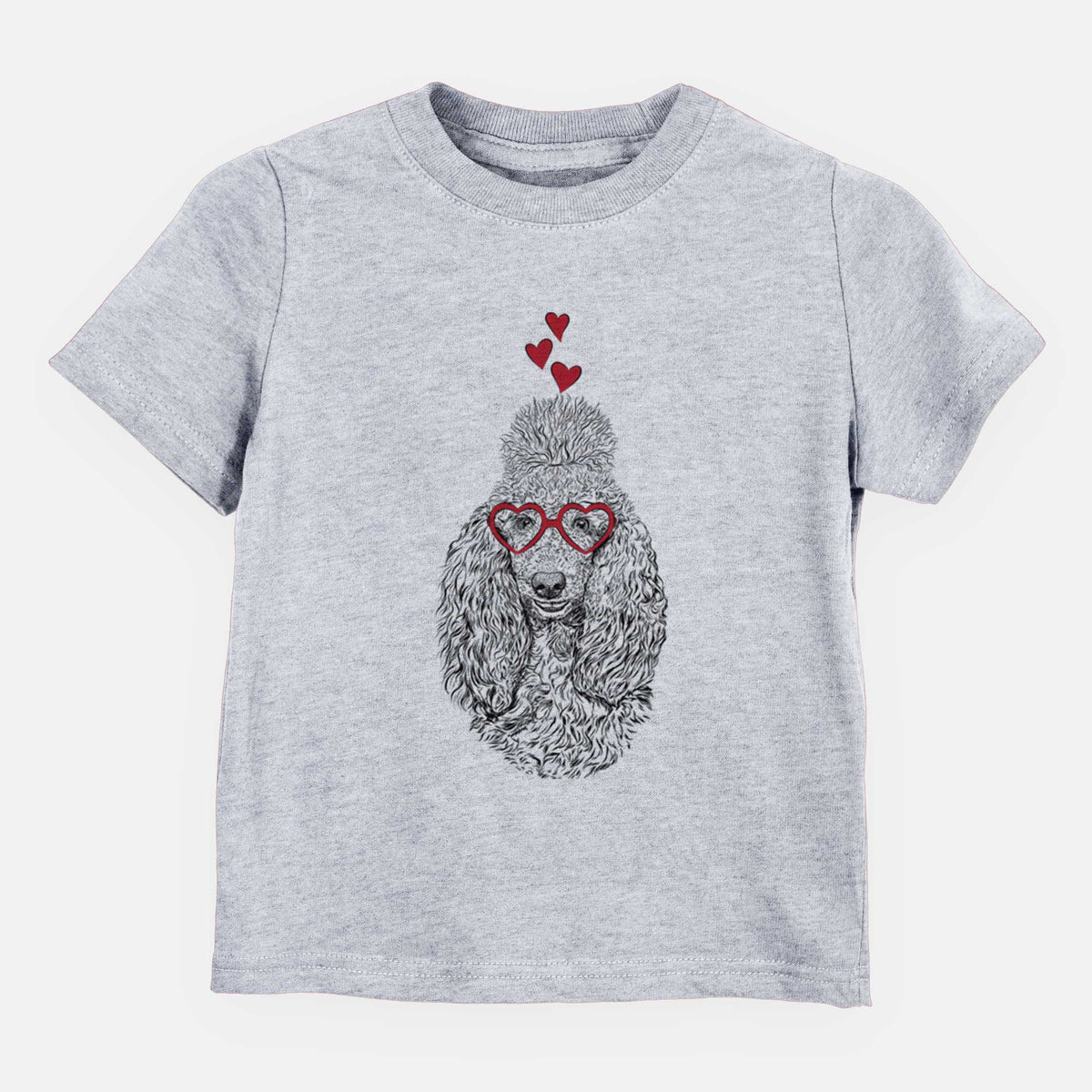 Valentine Kenna the Standard Poodle - Kids/Youth/Toddler Shirt