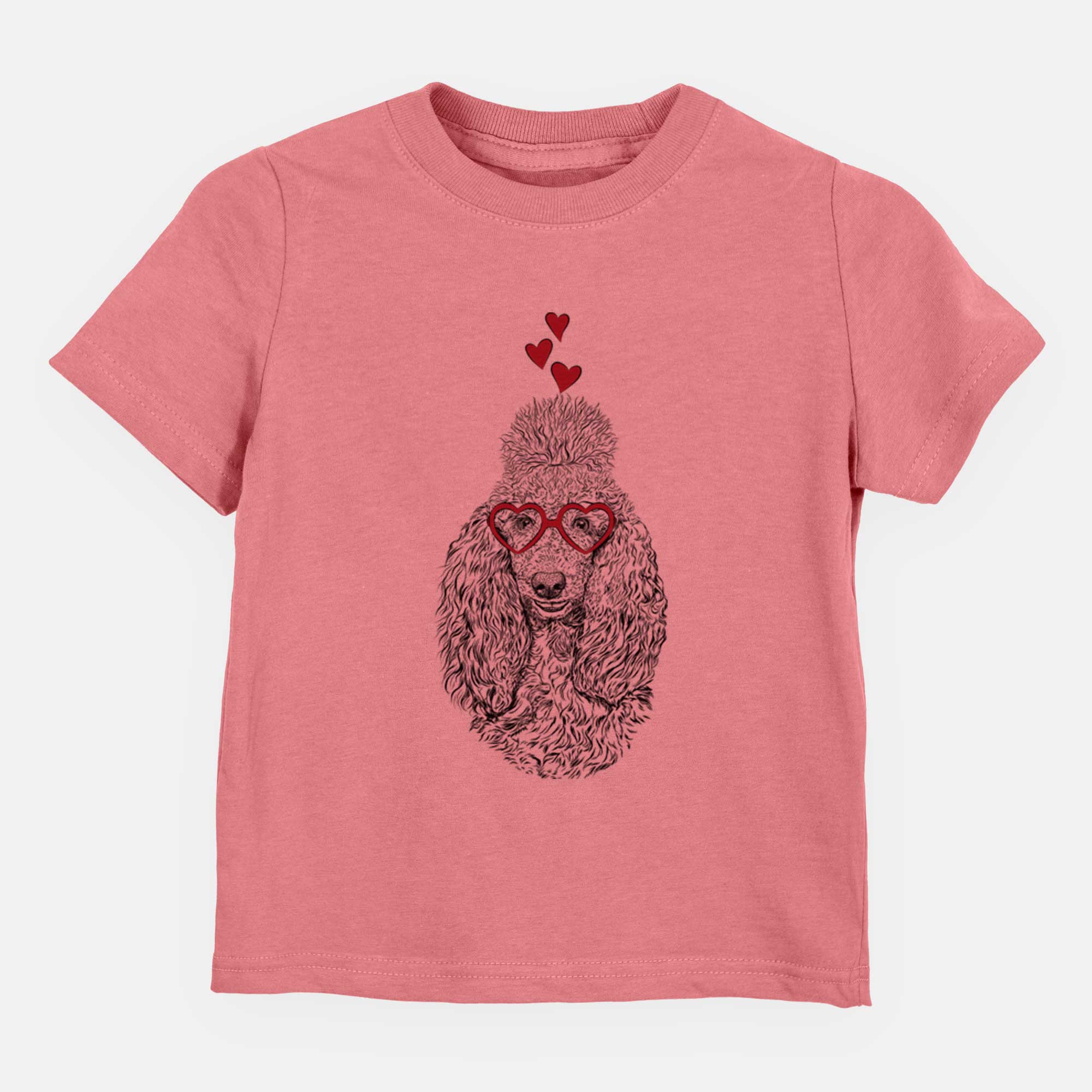 Valentine Kenna the Standard Poodle - Kids/Youth/Toddler Shirt