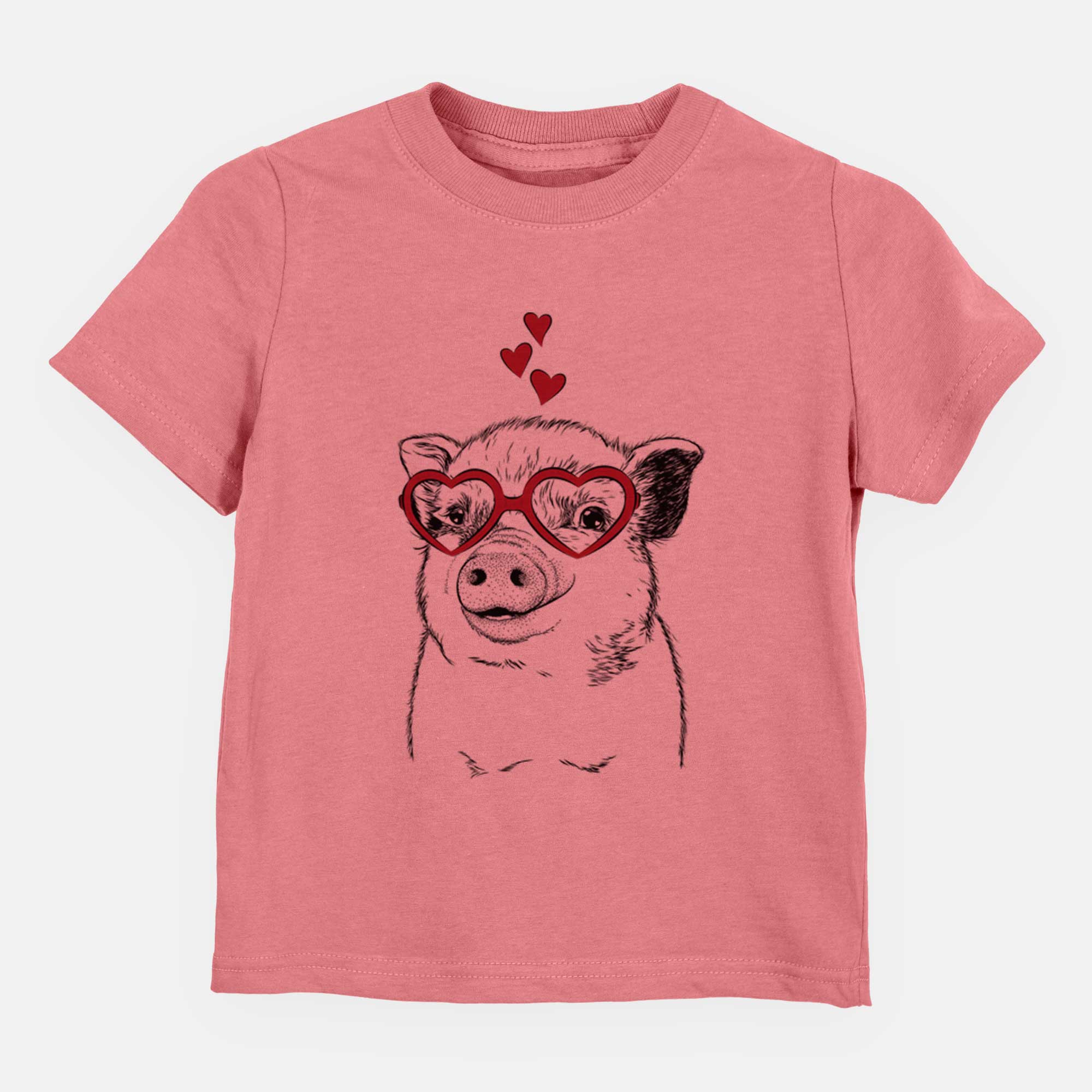 Valentine Kevin the Spotted Pig - Kids/Youth/Toddler Shirt