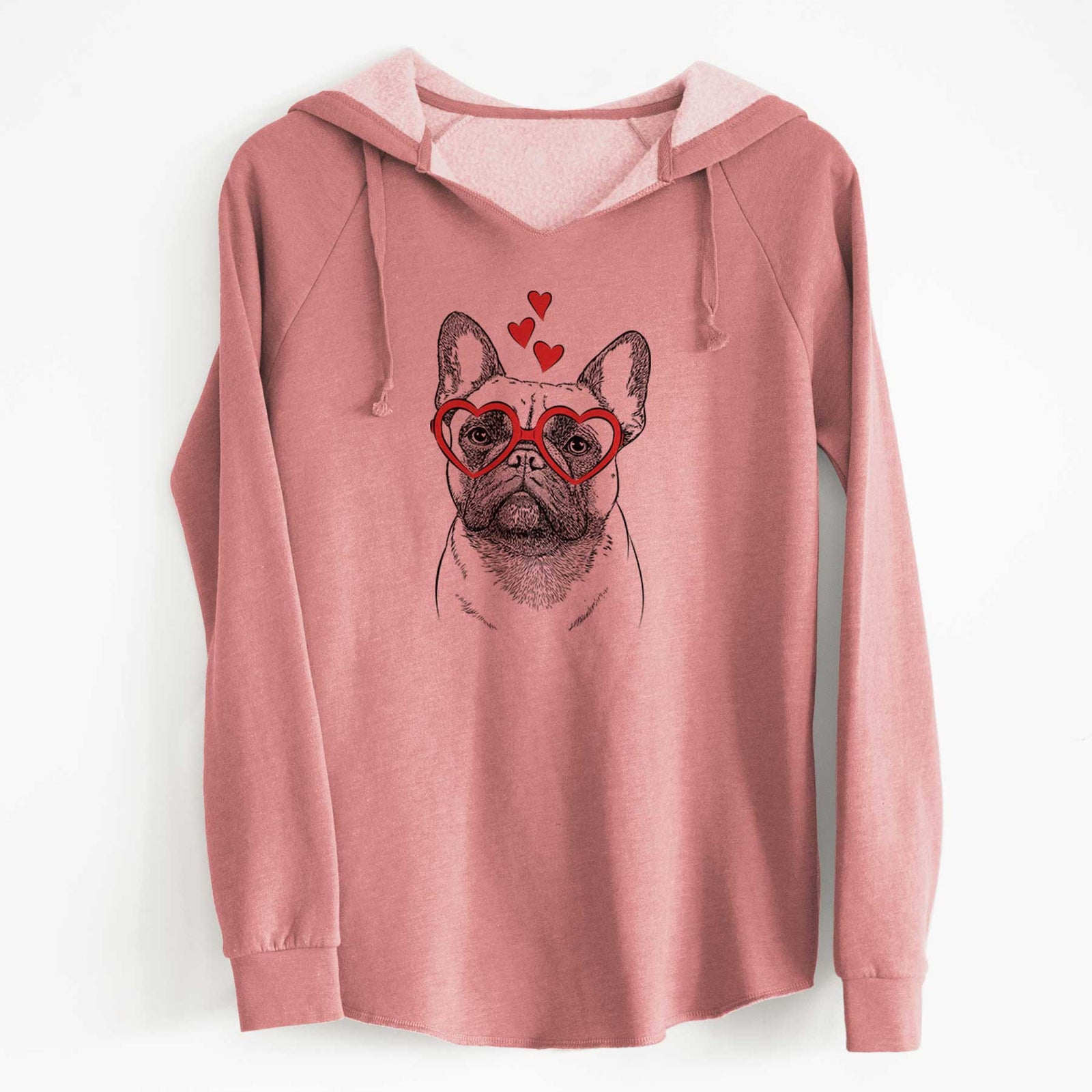 Valentine Kingsleigh the French Bulldog - Cali Wave Hooded Sweatshirt