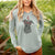 Valentine Kirby the Mountain Cur Mix - Cali Wave Hooded Sweatshirt