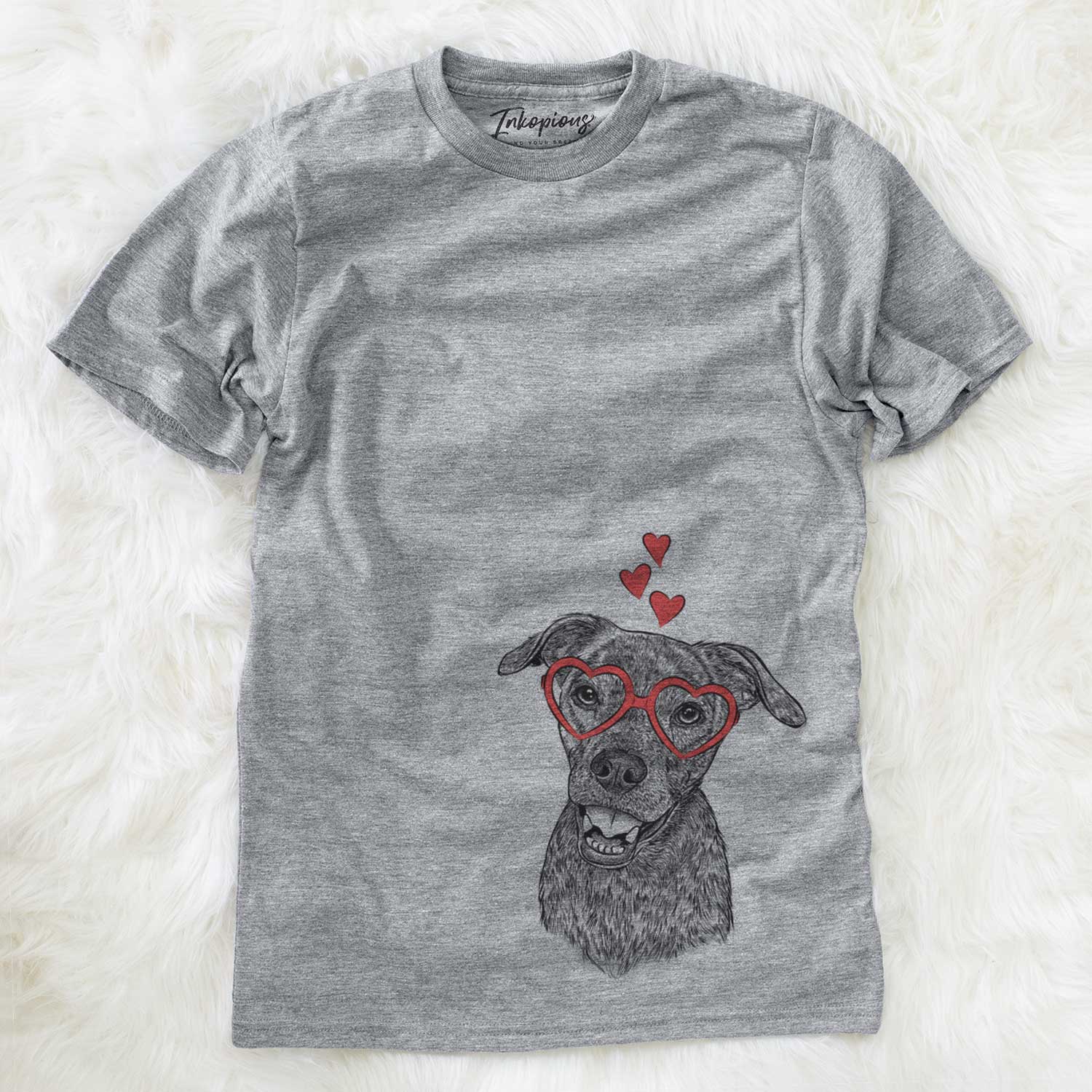 Valentine Kirby the Mountain Cur Mix - Unisex Crewneck