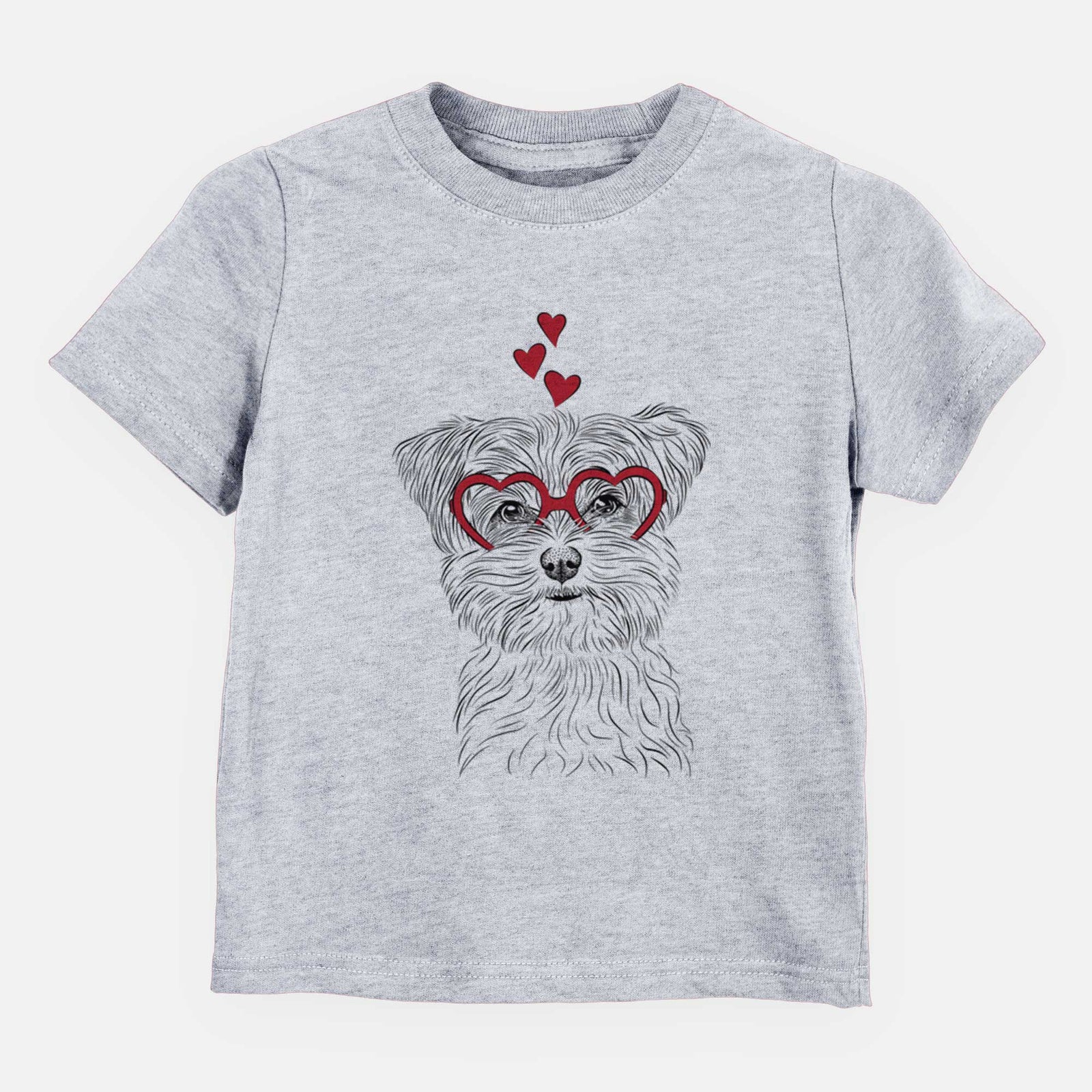 Valentine Kiwi the Morkie - Kids/Youth/Toddler Shirt