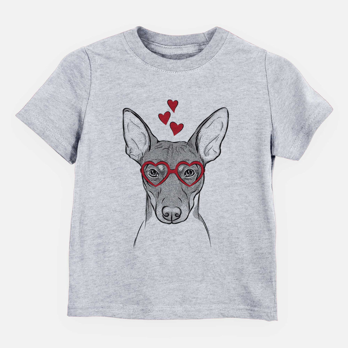 Valentine Knox the Rat Terrier - Kids/Youth/Toddler Shirt