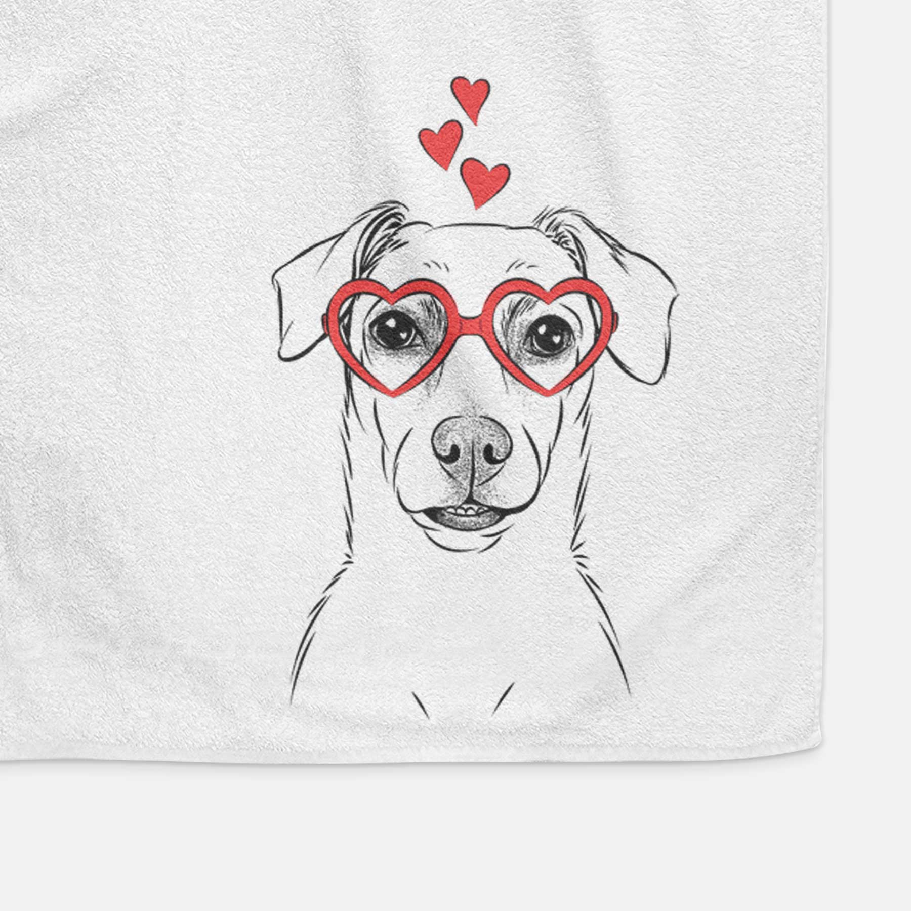 Koa the Jack Russell Terrier Decorative Hand Towel