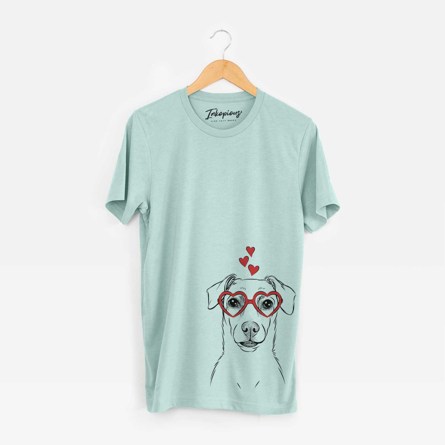 Valentine Koa the Jack Russell Terrier - Unisex Crewneck