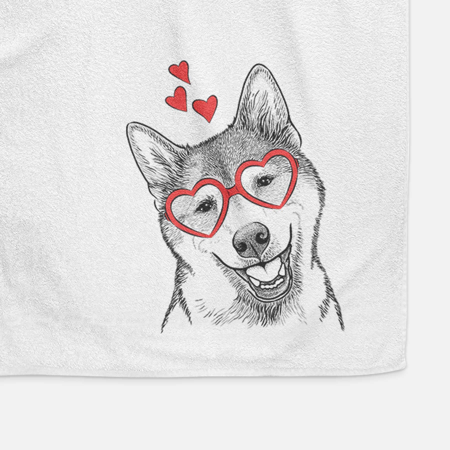 Koby the Shiba Inu Decorative Hand Towel