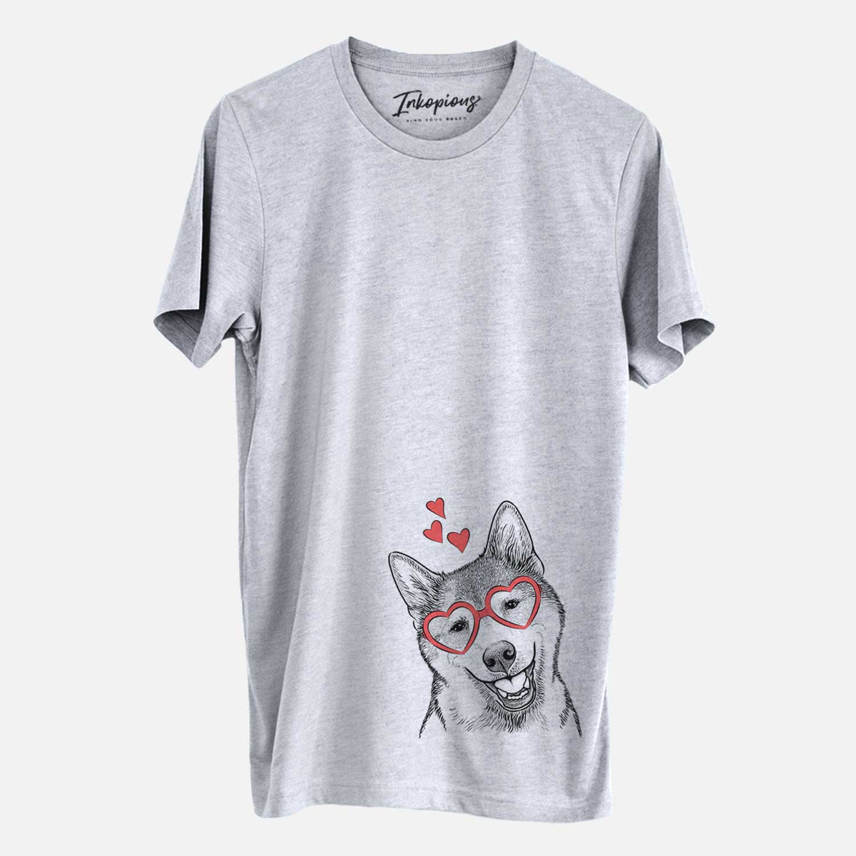 Valentine Koby the Shiba Inu - Unisex Crewneck