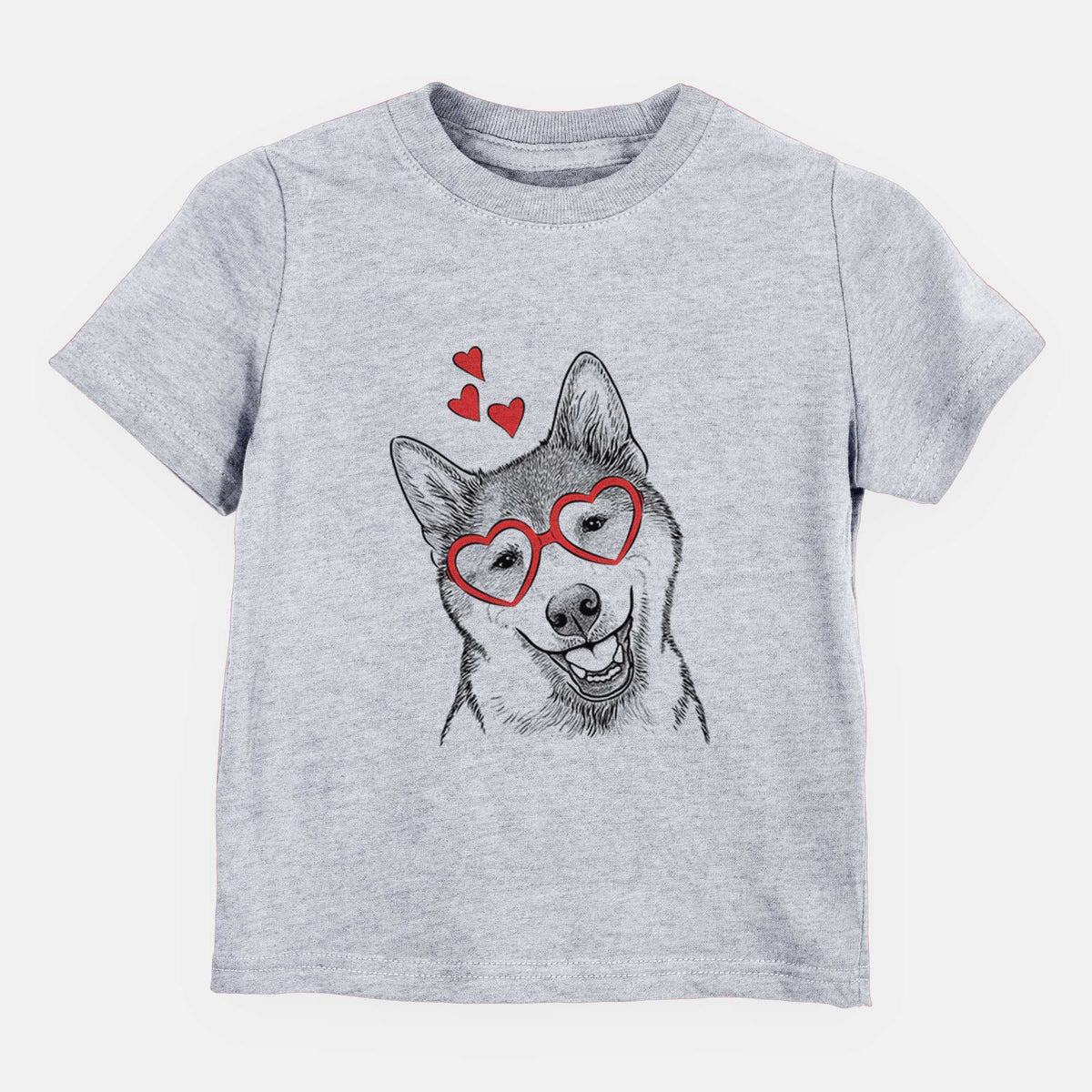 Valentine Koby the Shiba Inu - Kids/Youth/Toddler Shirt