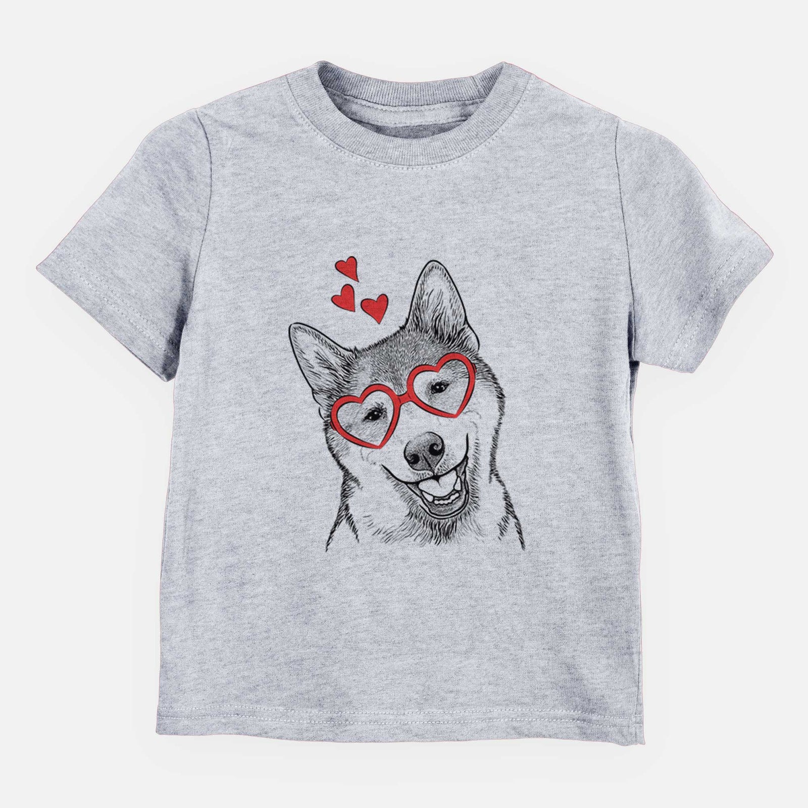 Valentine Koby the Shiba Inu - Kids/Youth/Toddler Shirt