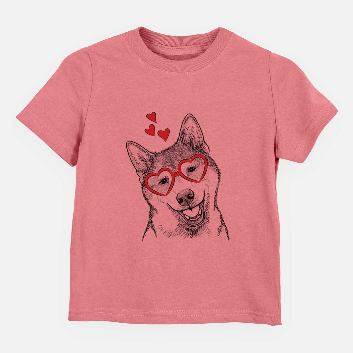 Valentine Koby the Shiba Inu - Kids/Youth/Toddler Shirt