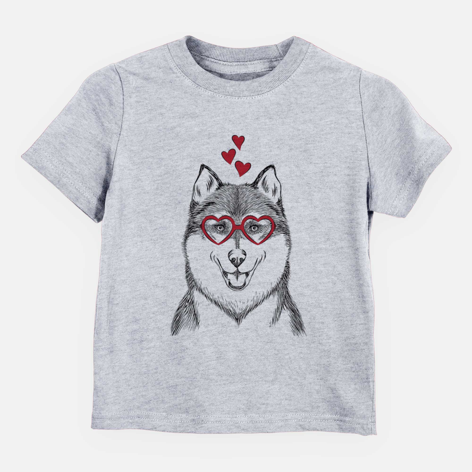 Valentine Koda the Siberian Husky - Kids/Youth/Toddler Shirt