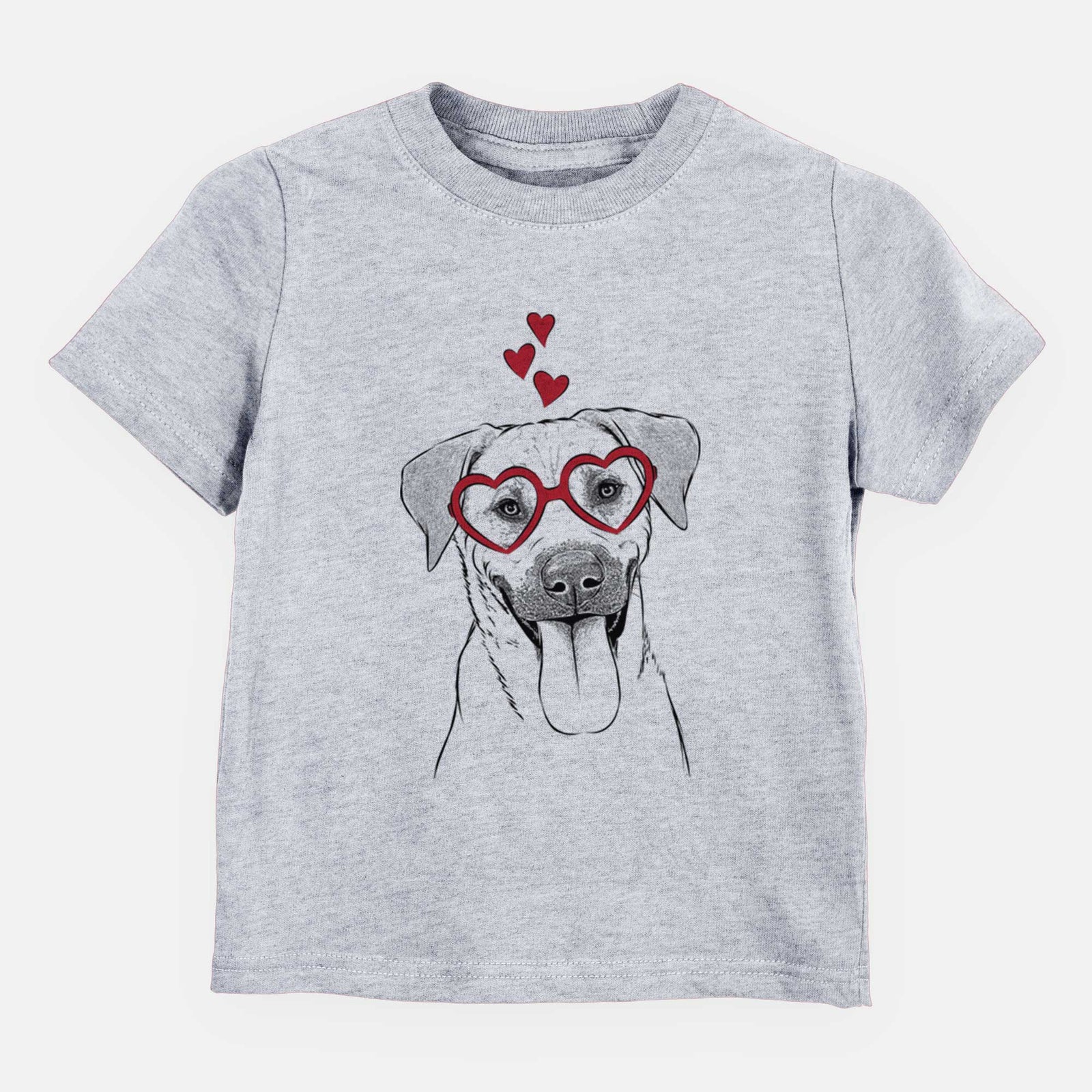 Valentine Koda the Black Mouth Cur - Kids/Youth/Toddler Shirt