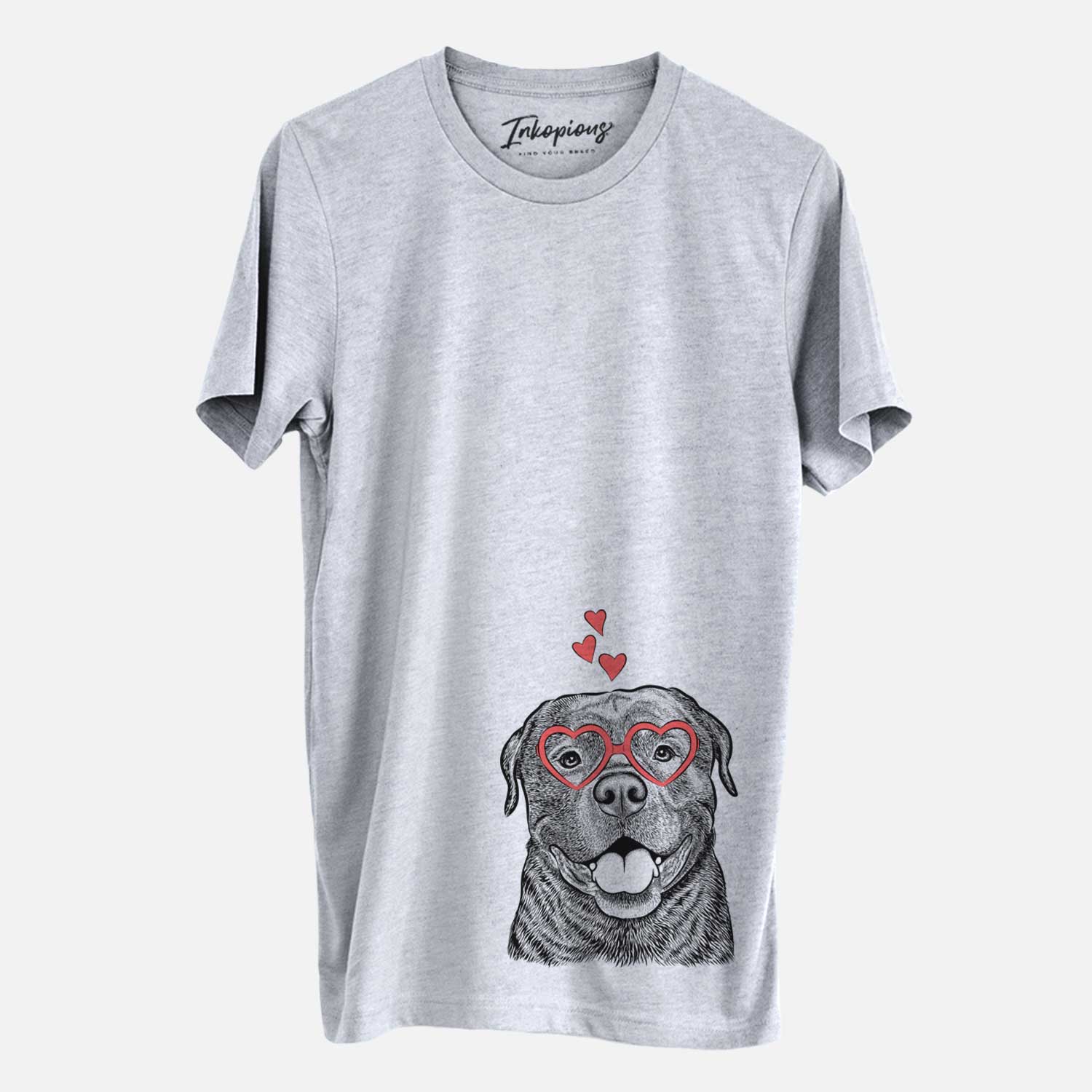 Valentine Kojak the Rottweiler - Unisex Crewneck