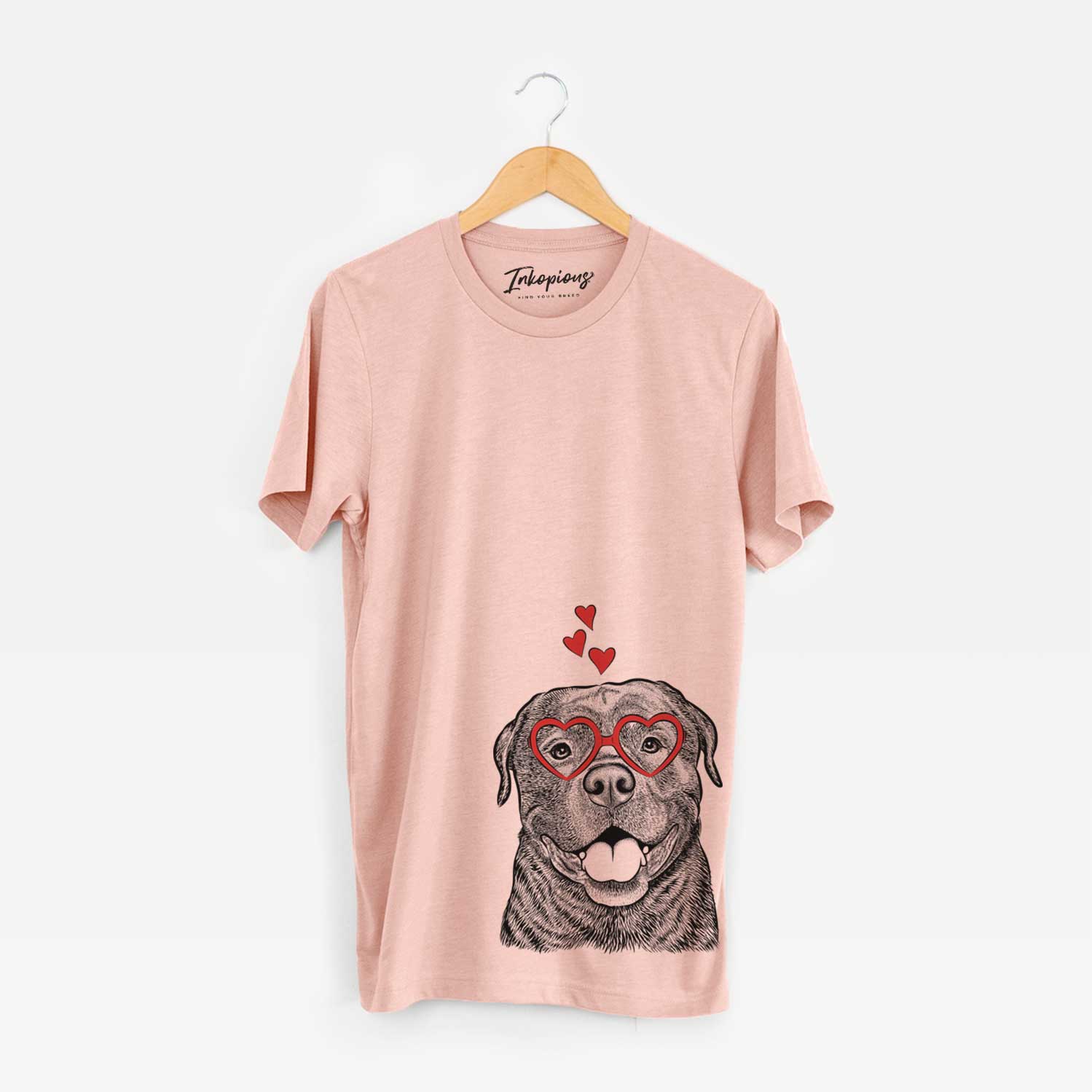 Valentine Kojak the Rottweiler - Unisex Crewneck