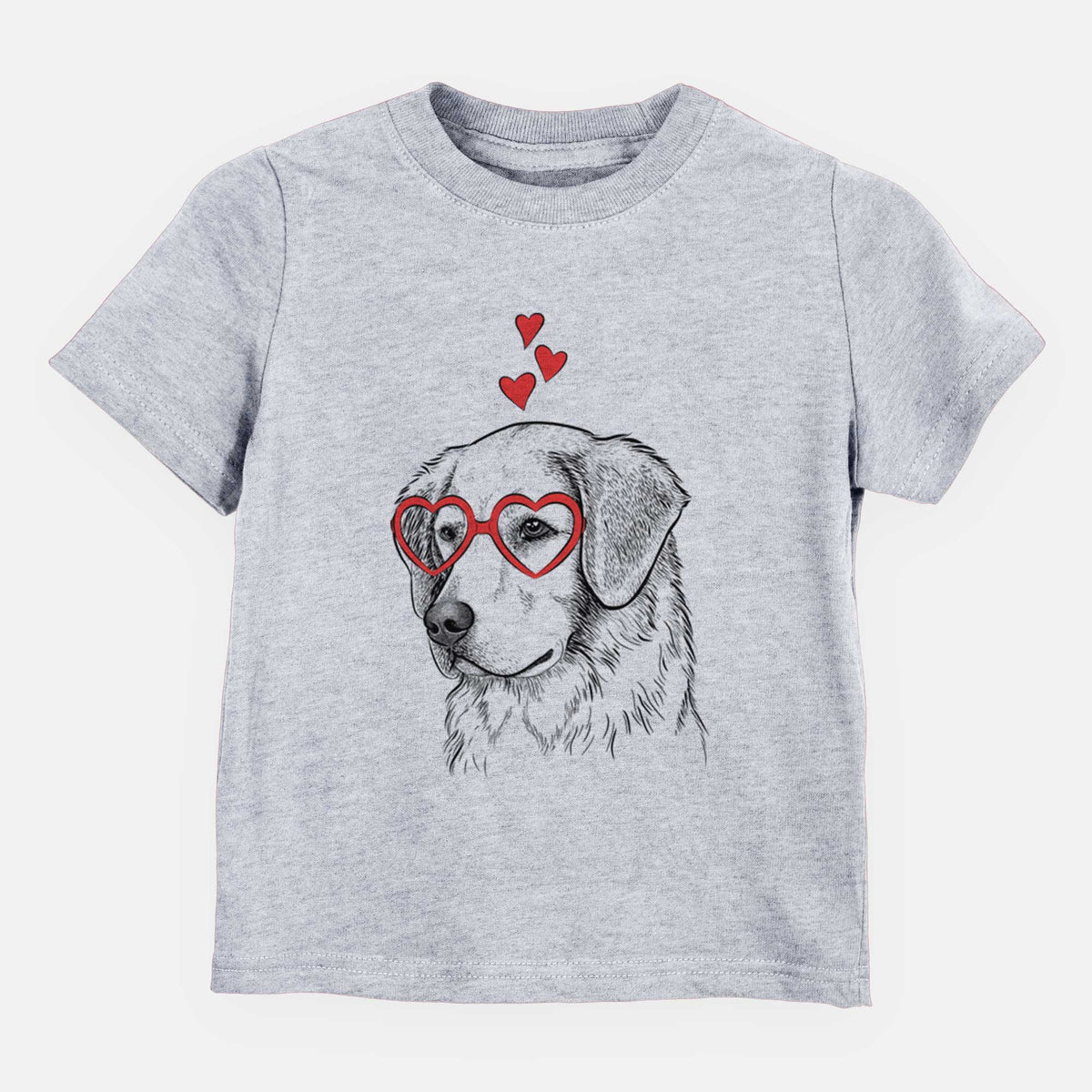 Valentine Kula the Golden Retriever - Kids/Youth/Toddler Shirt