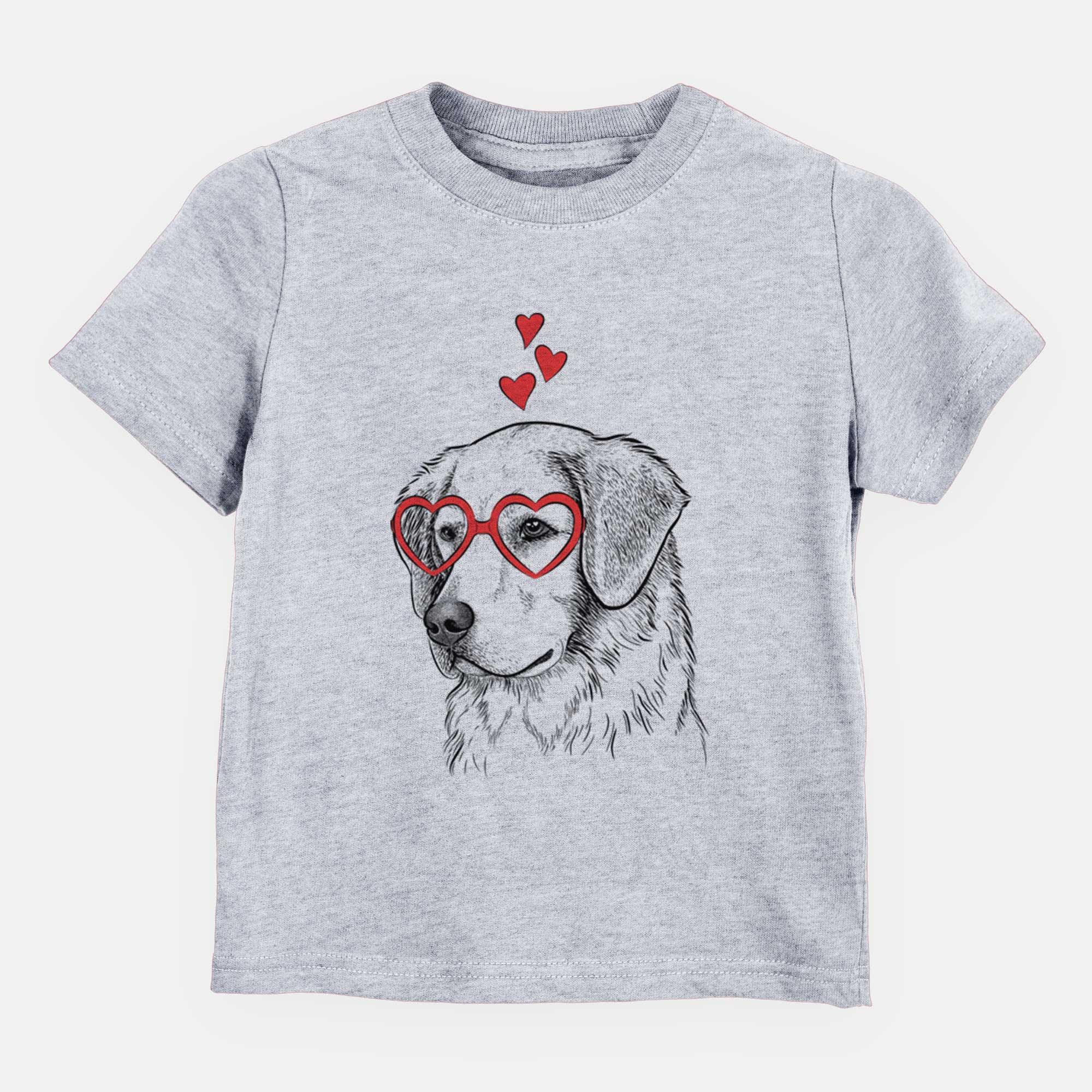 Valentine Kula the Golden Retriever - Kids/Youth/Toddler Shirt