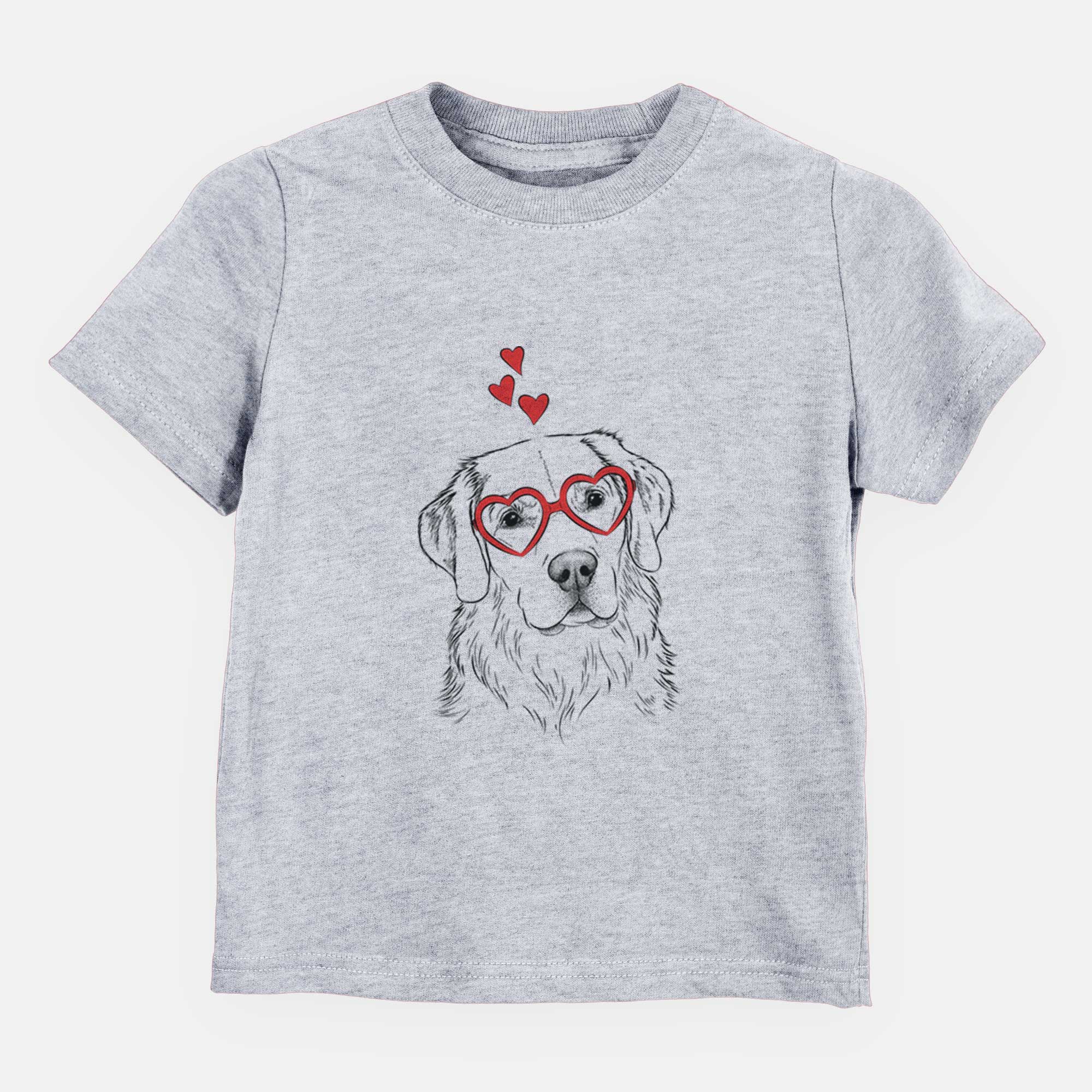 Valentine Kula the Golden Retriever - Kids/Youth/Toddler Shirt