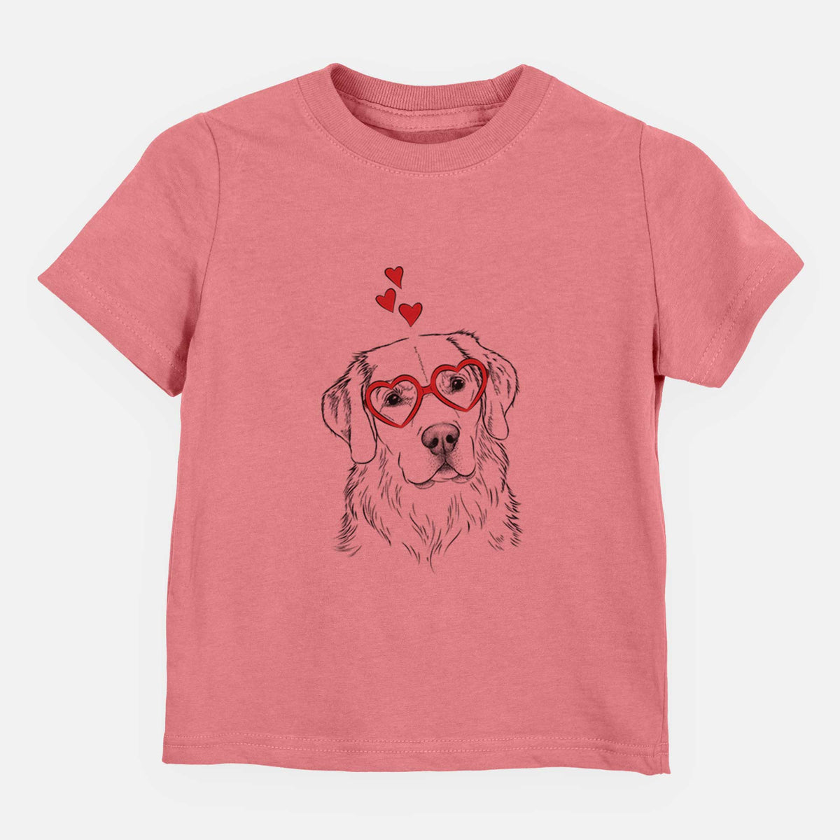 Valentine Kula the Golden Retriever - Kids/Youth/Toddler Shirt