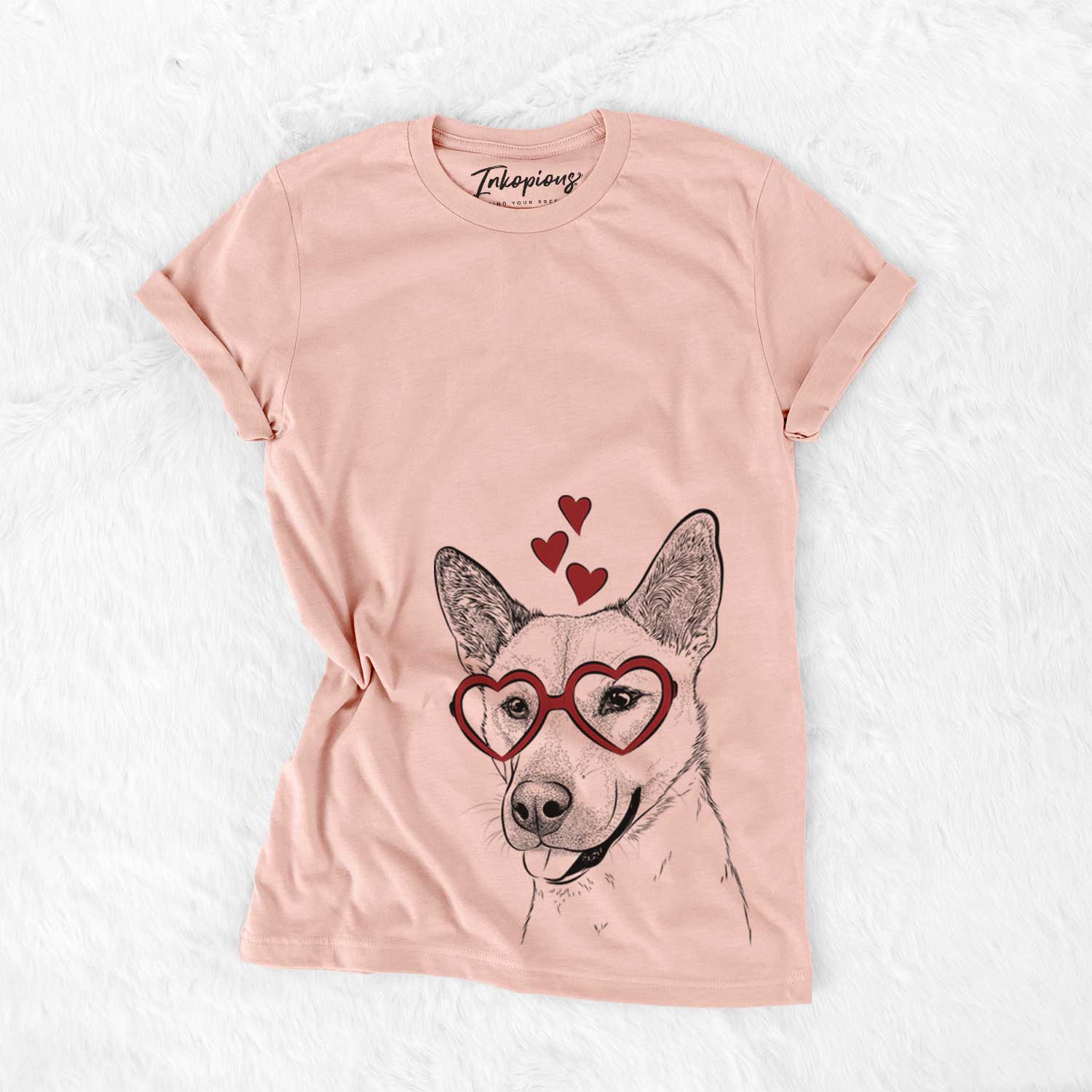 Kulfi the Jindo Shiba Inu Mix - Bella Canvas Unisex Crewneck