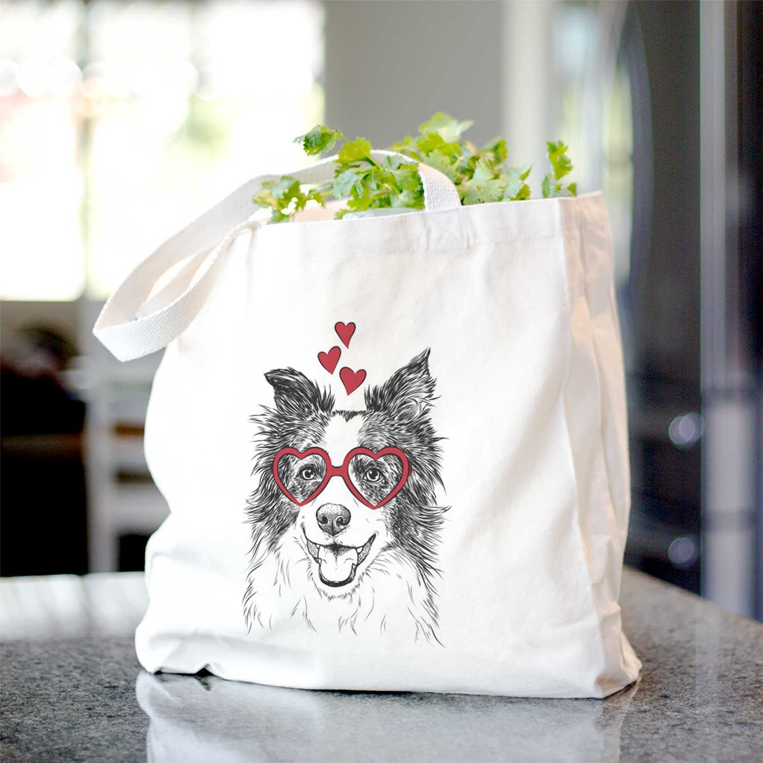 Kylee the Border Collie - Tote Bag