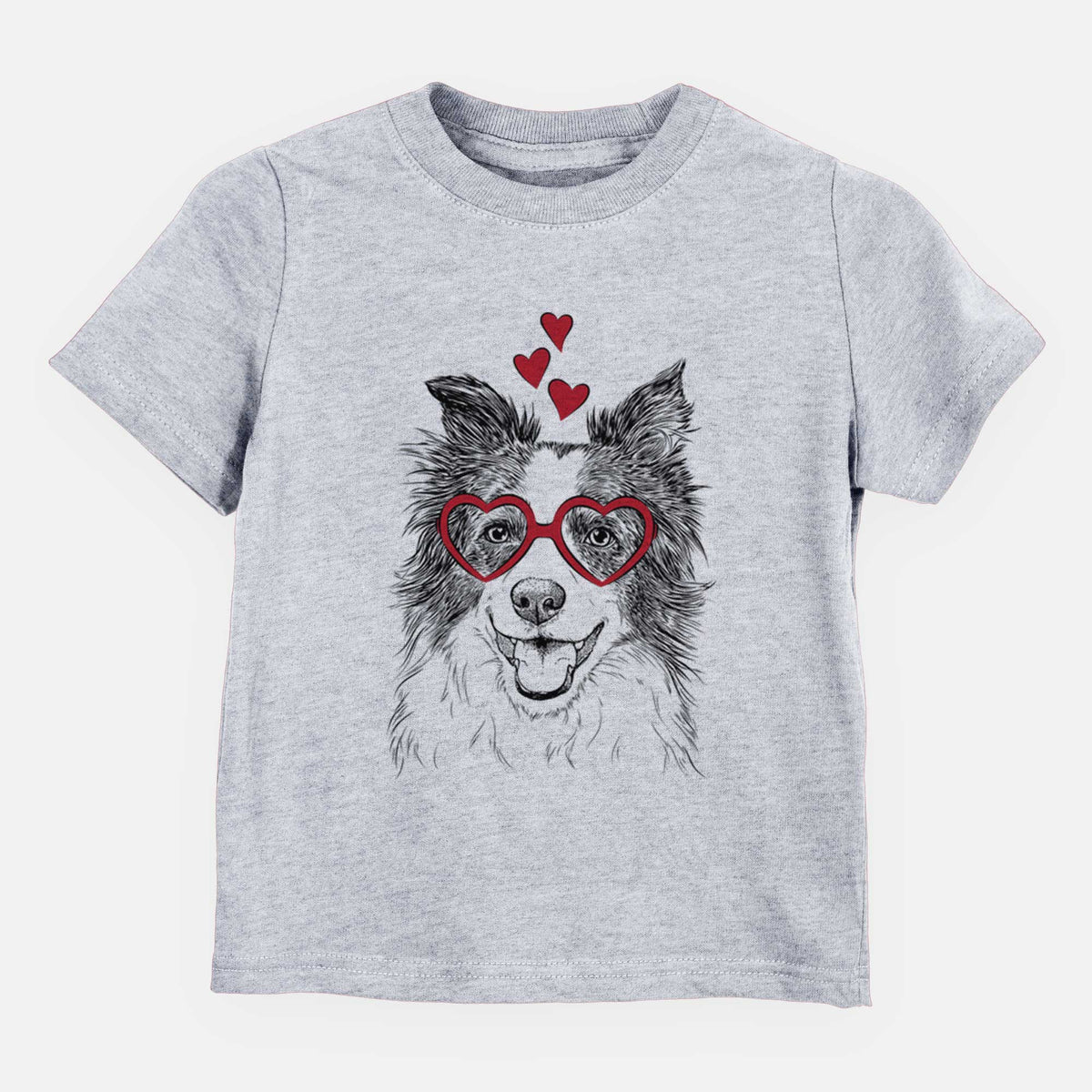 Valentine Kylee the Border Collie - Kids/Youth/Toddler Shirt