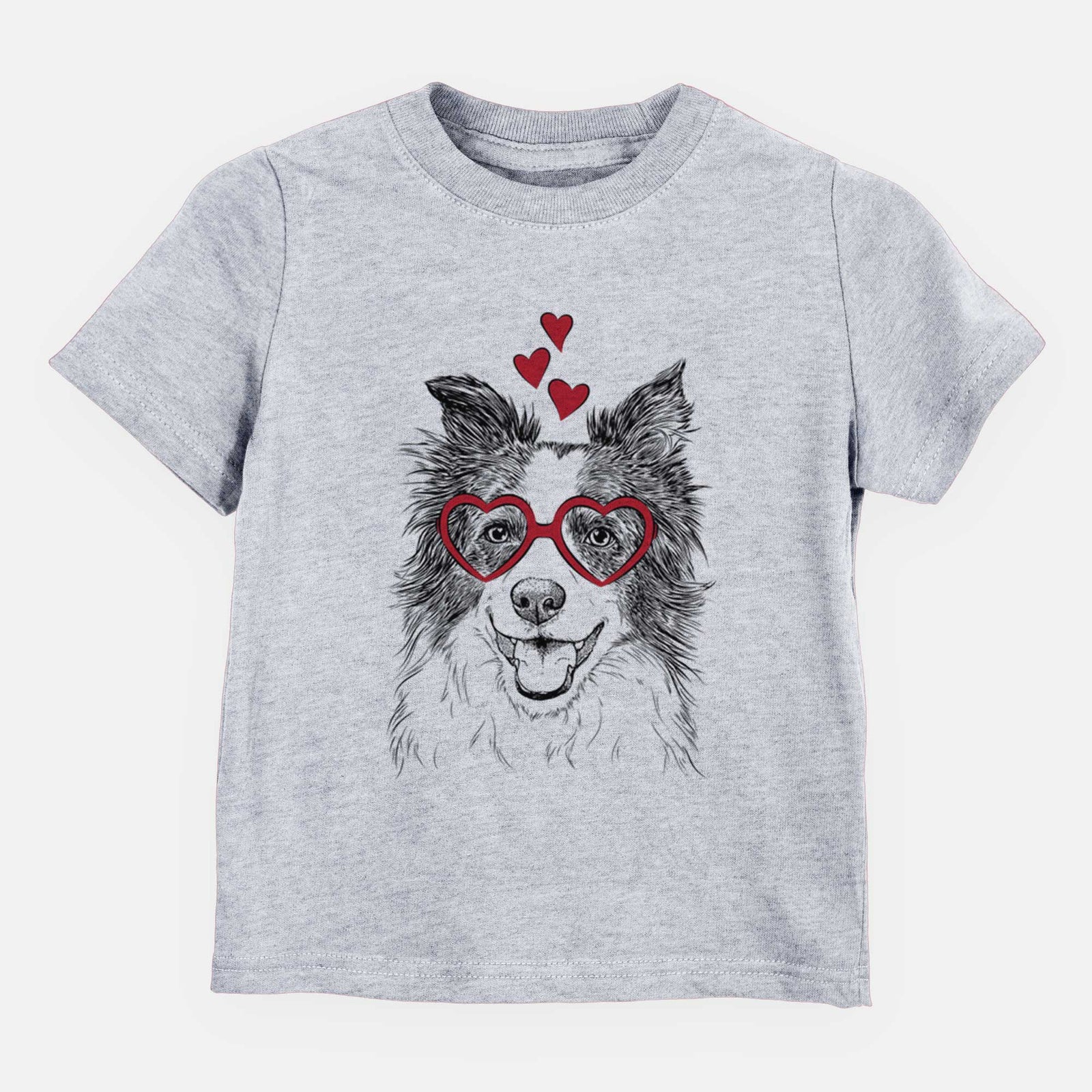 Valentine Kylee the Border Collie - Kids/Youth/Toddler Shirt